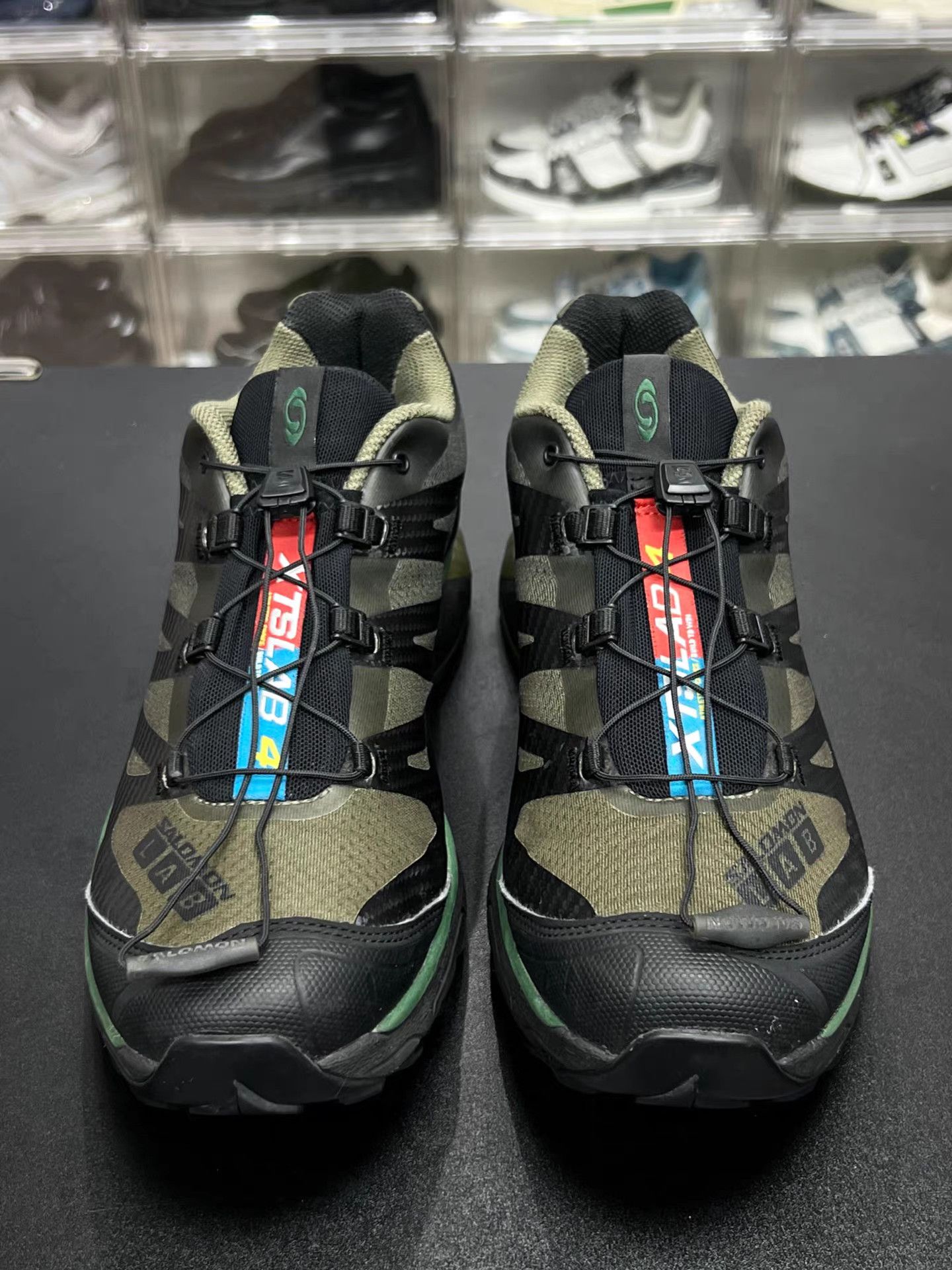 Salomon Salomon XT-4 OG Olive Green Trail Running Shoes K15 Size US 10 / EU 43 - 2 Thumbnail