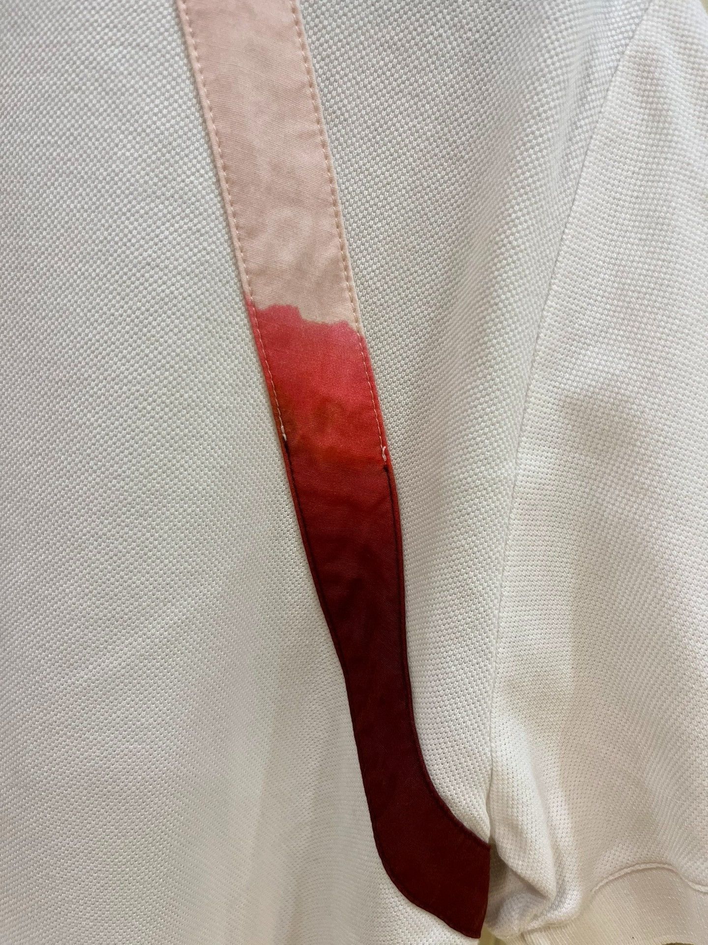 Alexander McQueen Alexander McQueen White Cotton Polo T-shirt Size US M / EU 48-50 / 2 - 8 Thumbnail