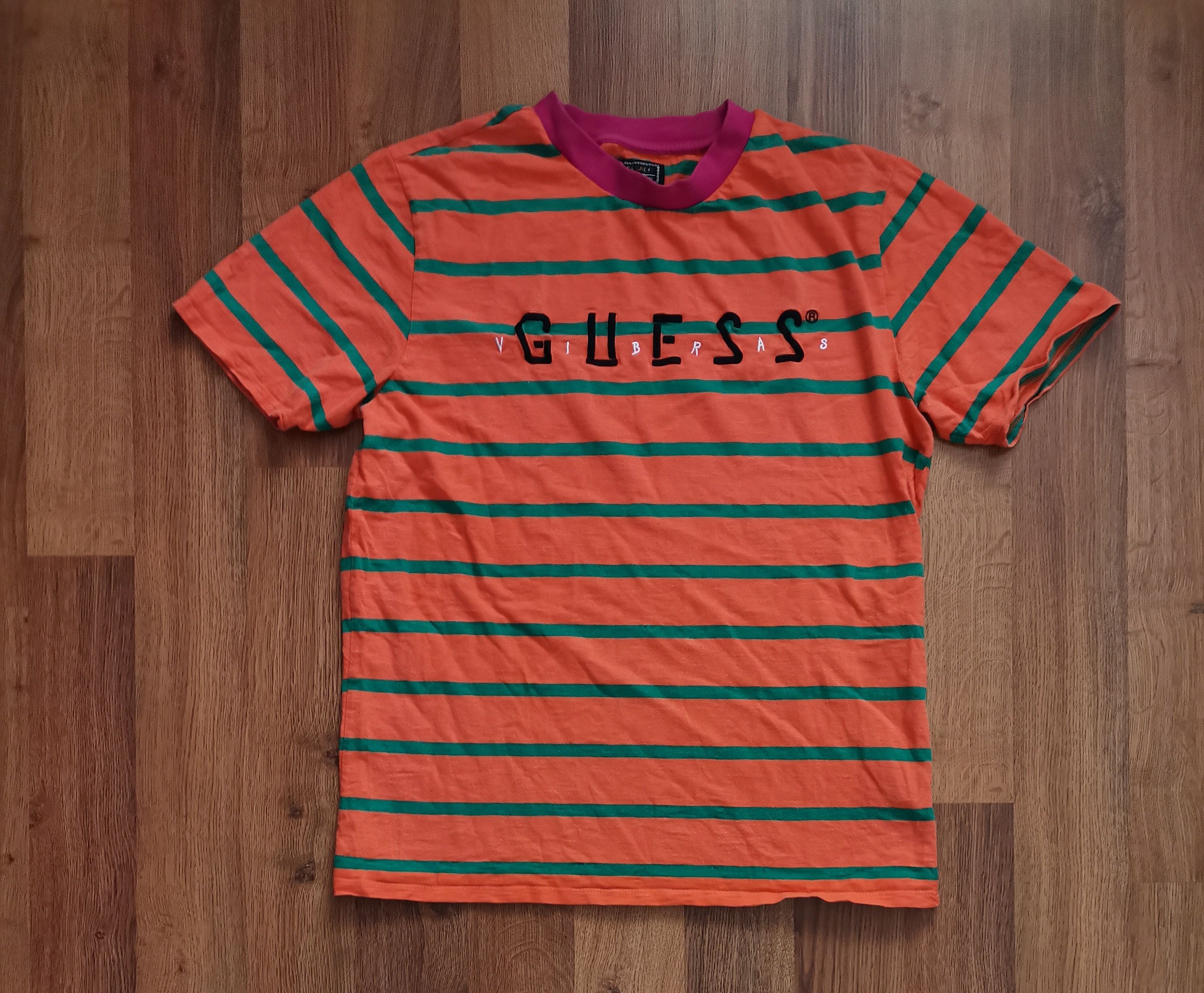 Guess × J Balvin Guess x J. Balvin Striped Tee Size US S / EU 44-46 / 1 - 1 Thumbnail