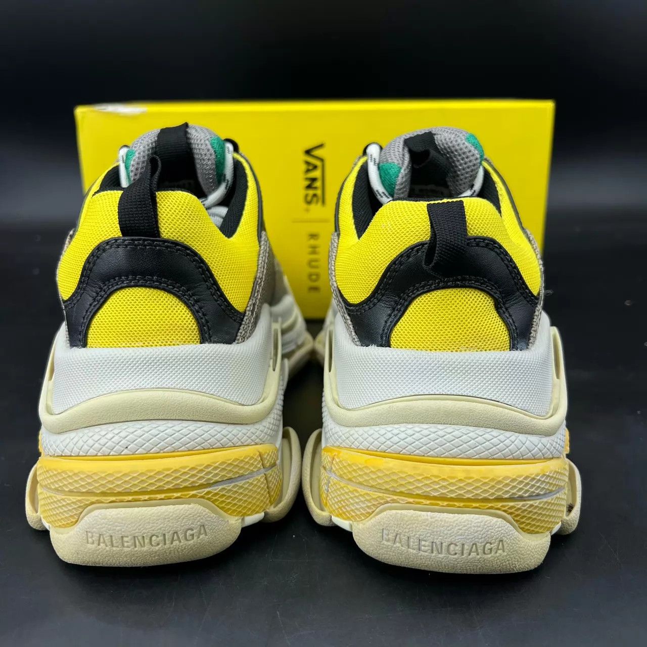 Balenciaga Balenciaga Gucci Yellow Green Dad Shoe Women's 37 Size US 6.5 / IT 36.5 - 5 Thumbnail