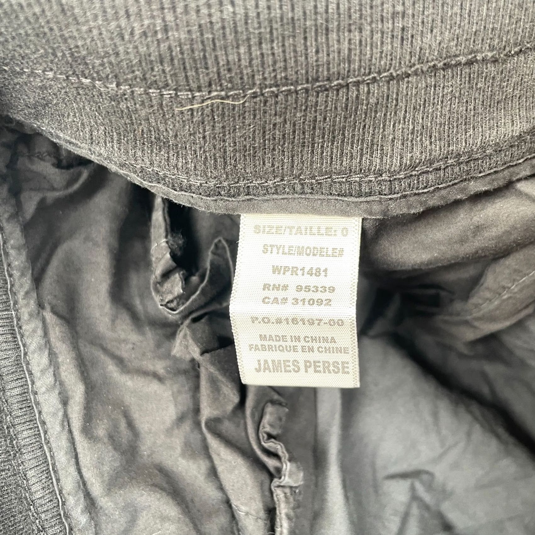 James Perse James Perse Pants Womens 0 Black Cotton Skinny Leg Drawstring Casual Regular Inseam 29 Chestnut? Size 28" / US 6 / IT 42 - 4 Thumbnail
