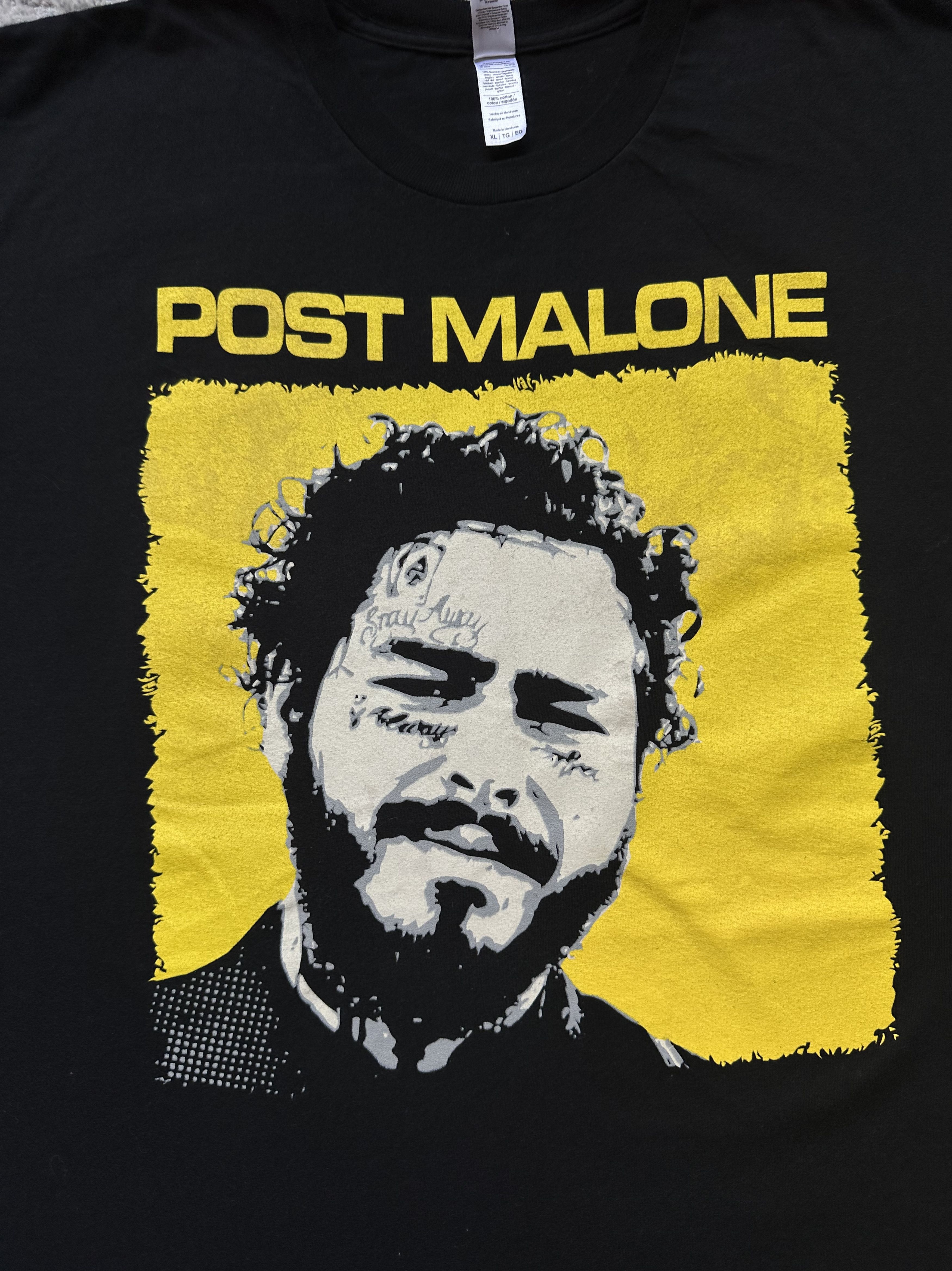 Band Tees Post Malone t shirt Size US XL / EU 56 / 4 - 3 Thumbnail