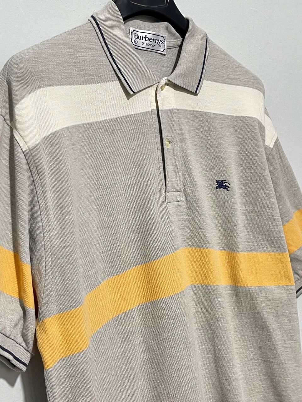 Burberry 🔥 vintage Burberry tshirt polo size L Size US L / EU 52-54 / 3 - 3 Thumbnail