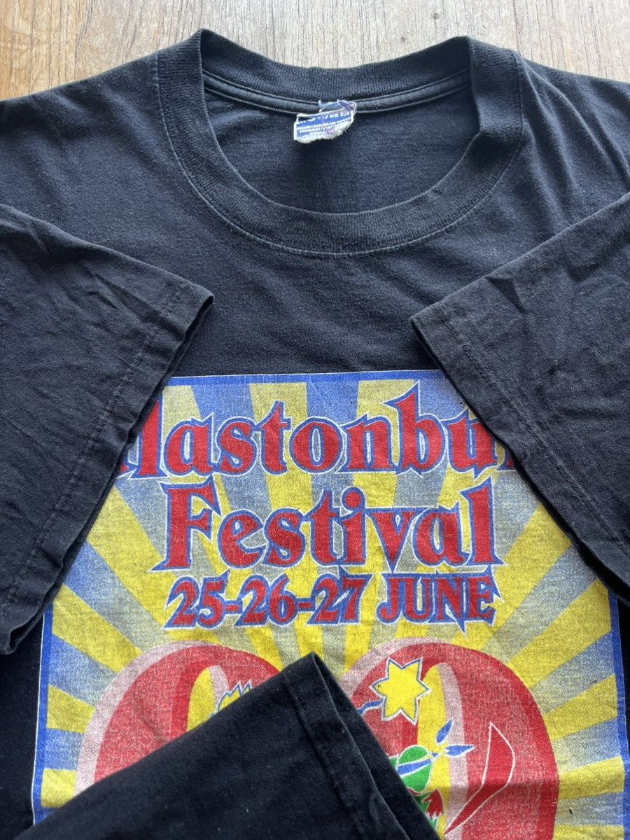 Band Tees × Vintage Vintage Glastonbury Festival 1999’s Tshirt Size US XL / EU 56 / 4 - 7 Thumbnail