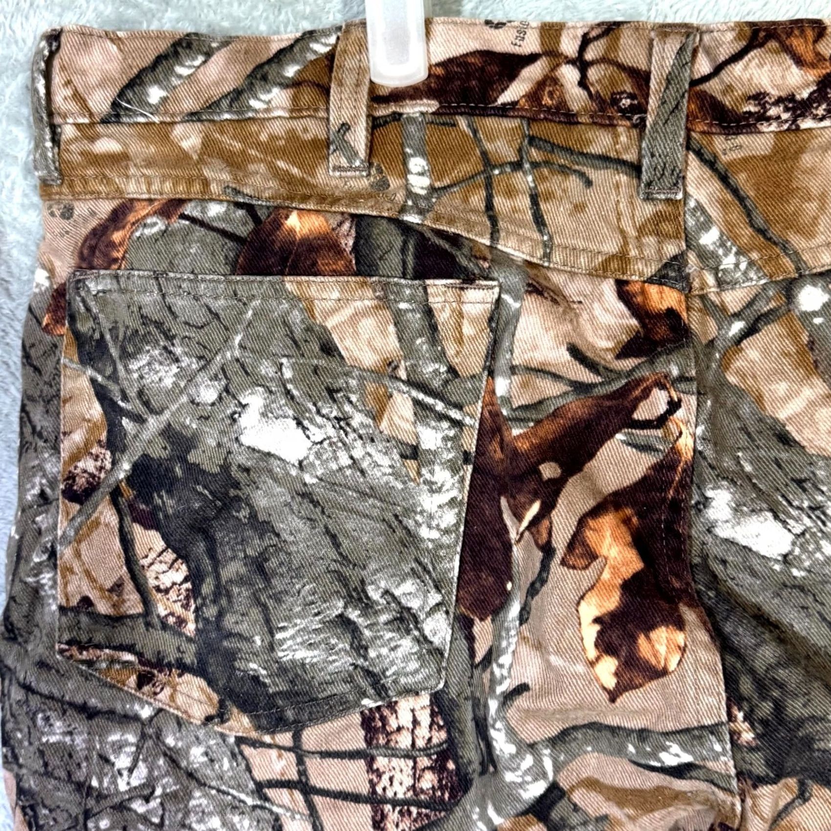 Wrangler Wrangler Authentics Jeans Men 40 x 32 Brown Camouflage Cotton Relaxed Fit Straight Leg Denim Size US 40 / EU 56 - 6 Thumbnail