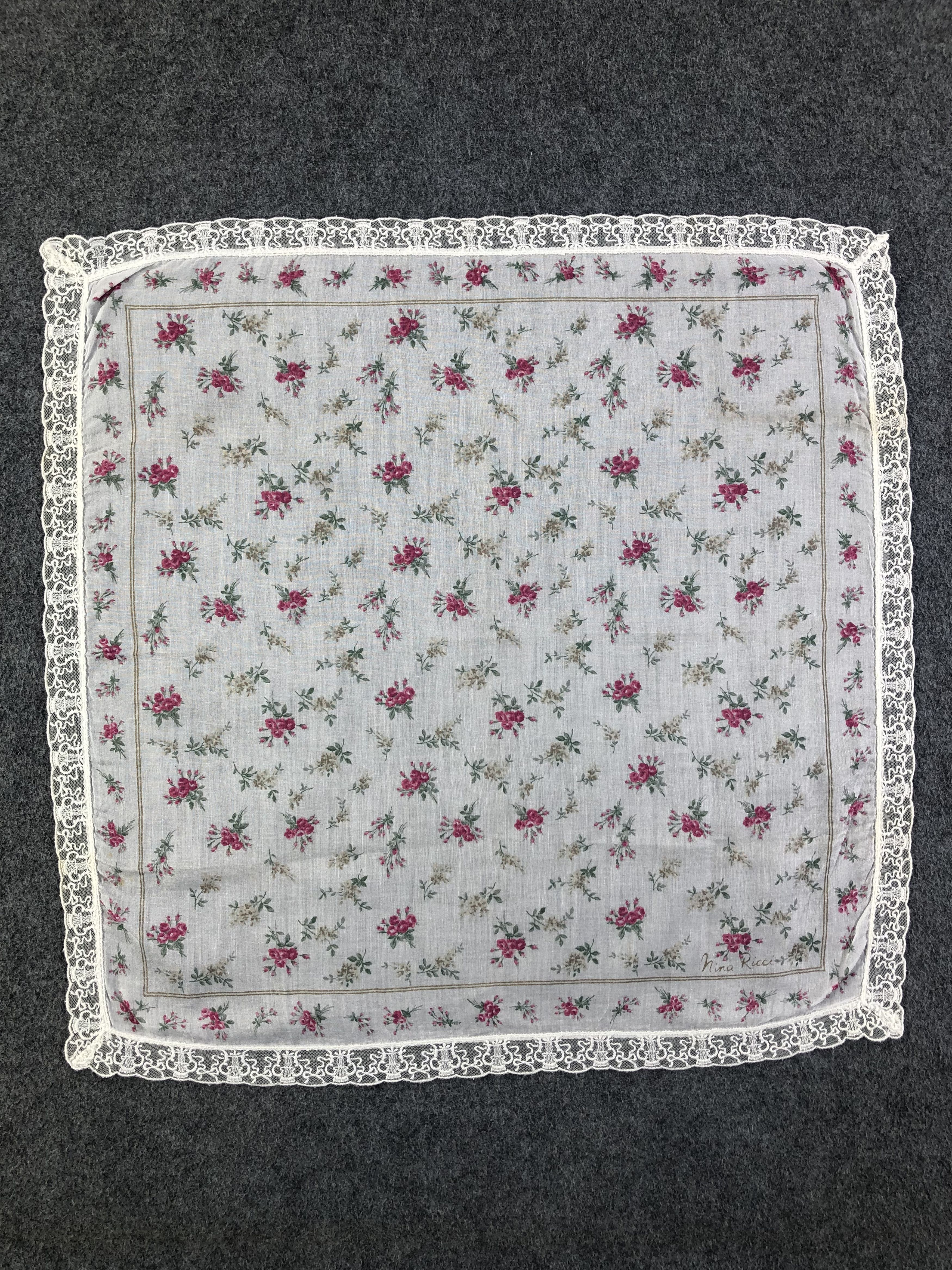 Nina Ricci × Vintage Nina Ricci Handkerchief / Bandana / Neckerchief Size ONE SIZE - 3 Thumbnail