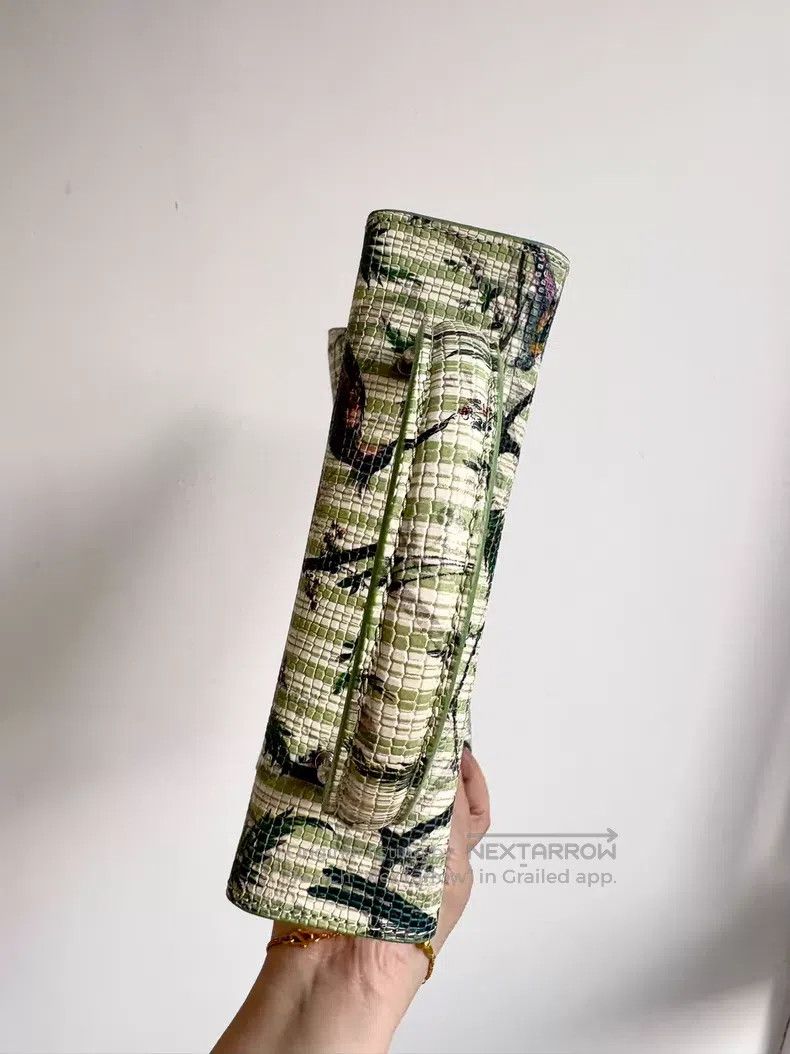 Vivienne Westwood Vivienne Westwood size os Green Robin Striped Saturn Slim W Size ONE SIZE - 4 Thumbnail