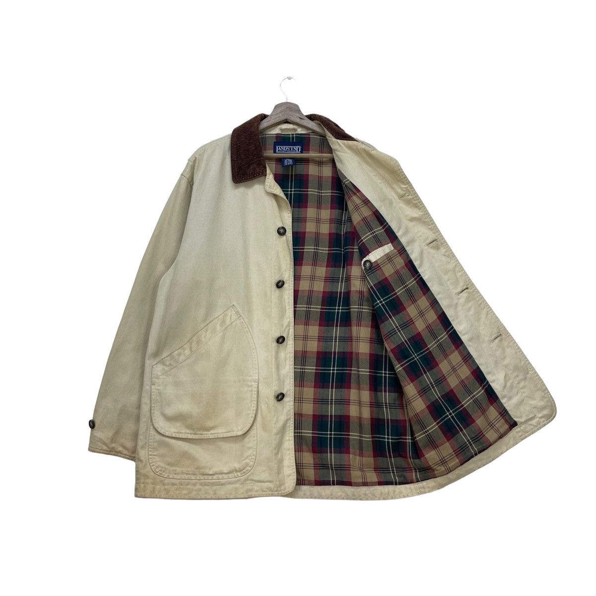 Carhartt 🔥Vintage Land End Chore Jacket Size US M / EU 48-50 / 2 - 1 Thumbnail