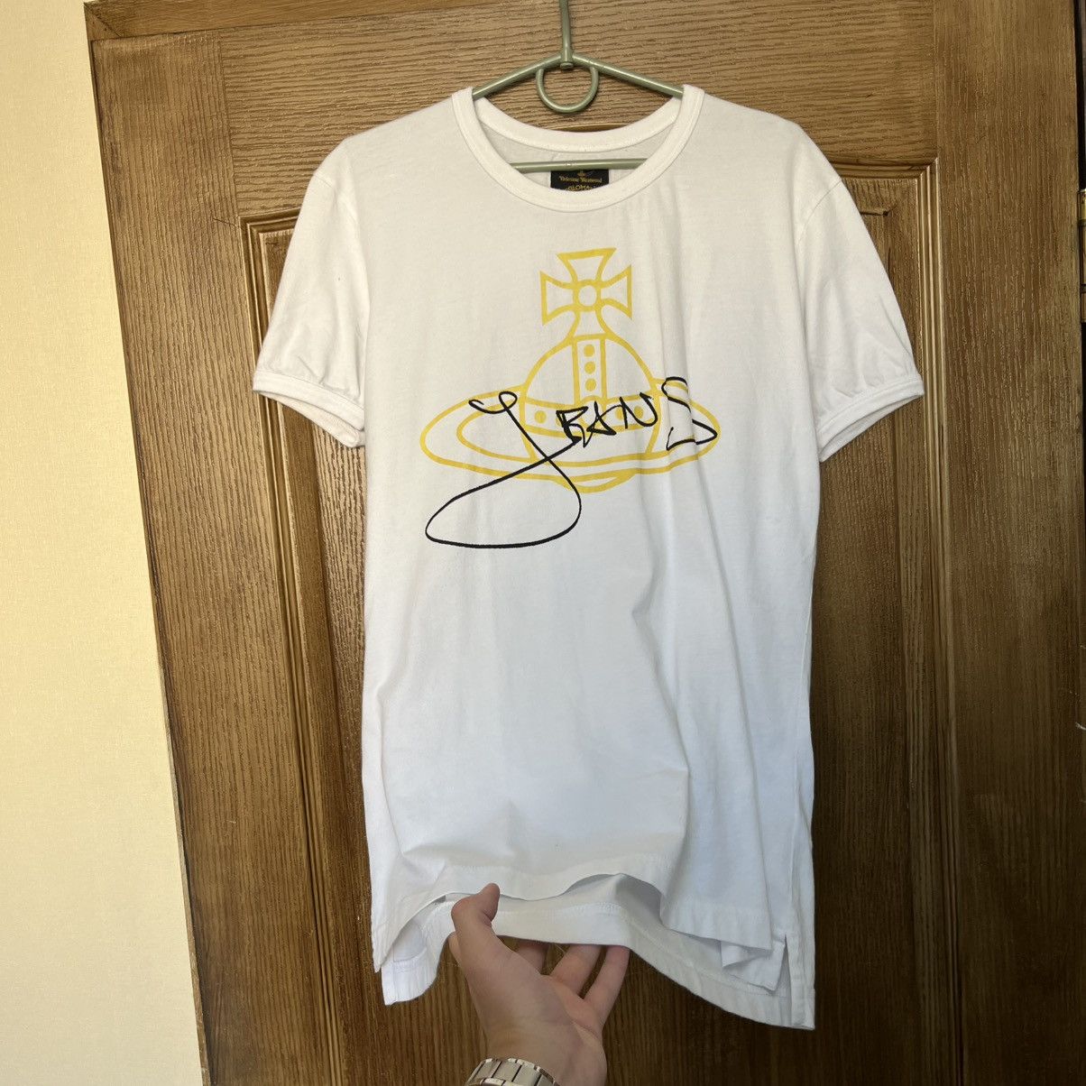 Vivienne westwood big logo t-shirt