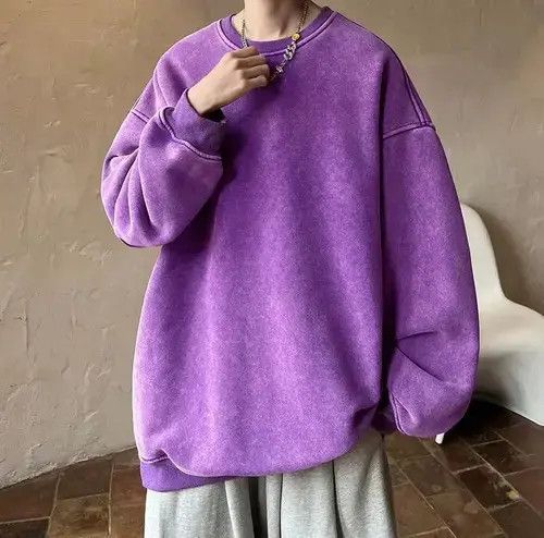 Japanese Brand × Vintage Washed american loose hip Hop Pullover Sweatshirt y2k Size US XXL / EU 58 / 5 - 3 Thumbnail