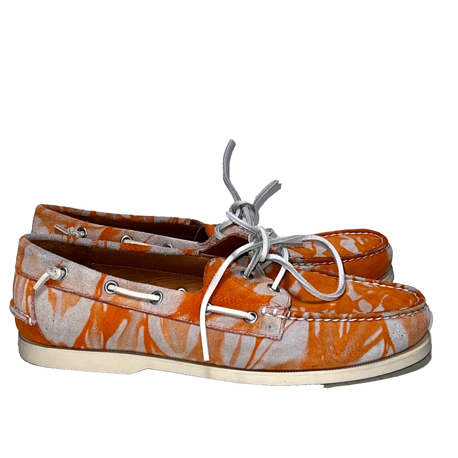 Polo Ralph Lauren Polo Ralph Lauren Men's Merton Boat Shoes Size 10.5D Orange Size US 10.5 / EU 43-44 - 1 Thumbnail