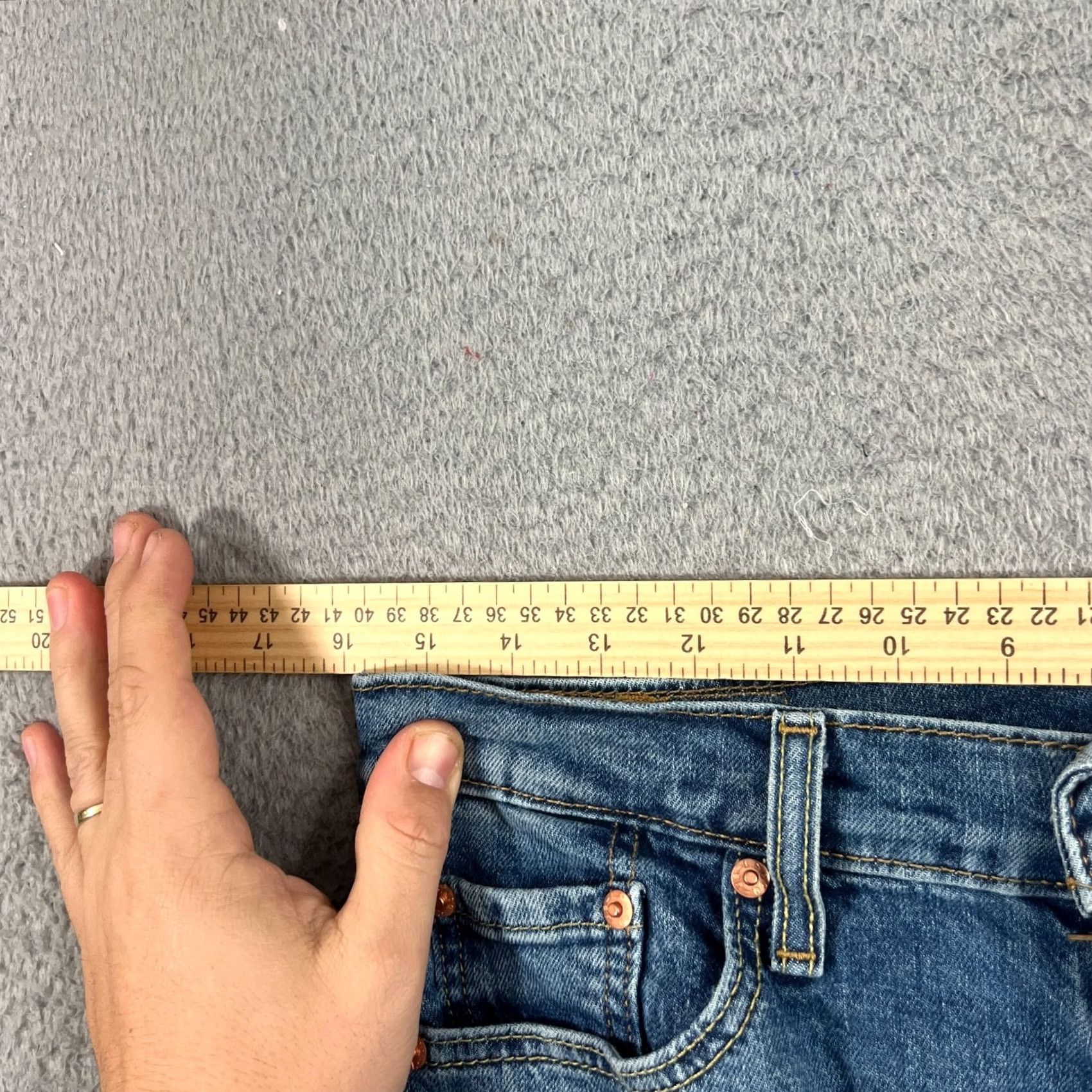 Levi's Levis Premium 541 Athletic Taper Fit Stretch Jeans 30x32 Size US 30 / EU 46 - 5 Thumbnail