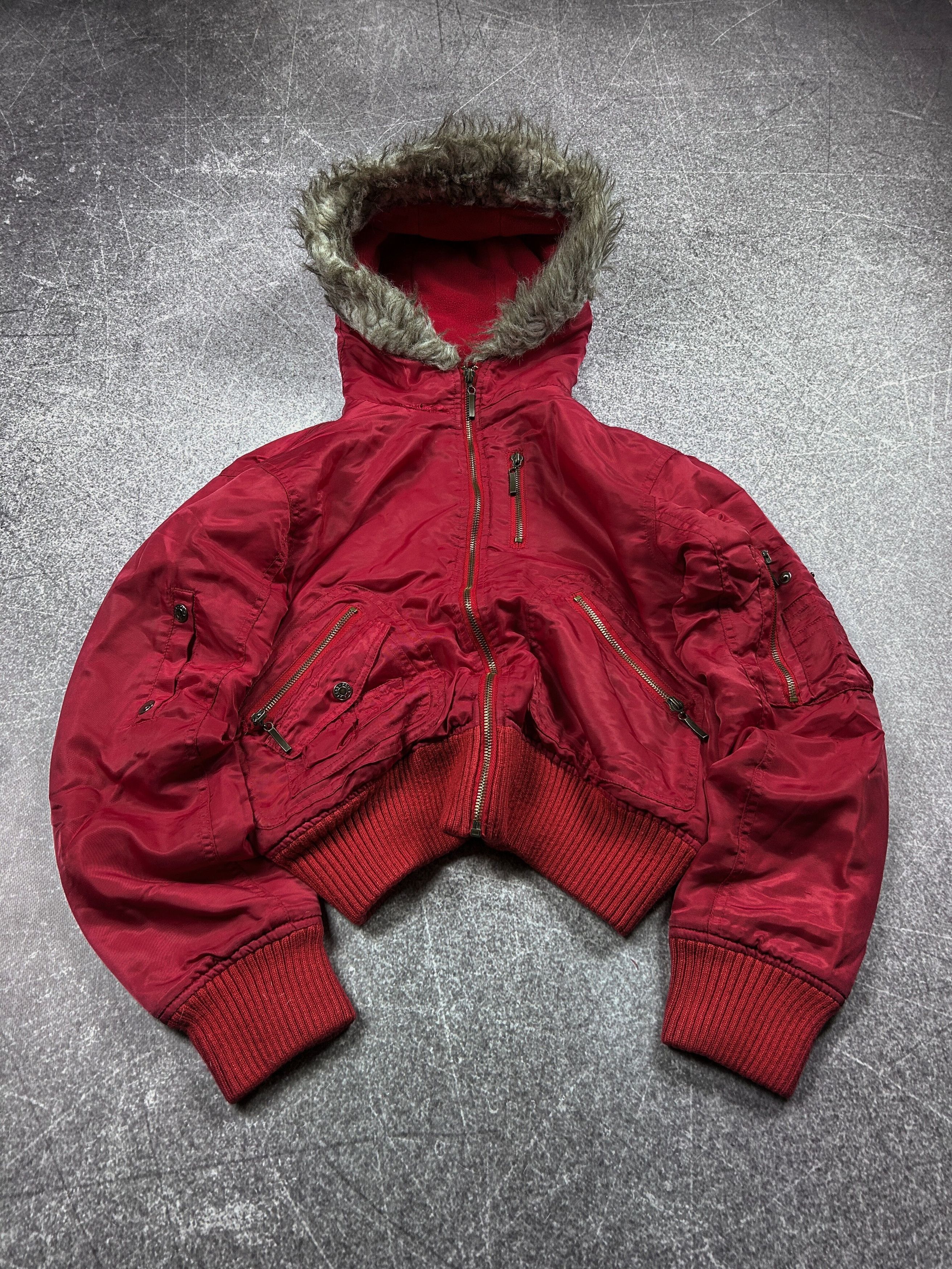 Designer Avant Garde If Six Was Nine Style Jacket Fur Hood 90s Size US M / EU 48-50 / 2 - 1 Thumbnail