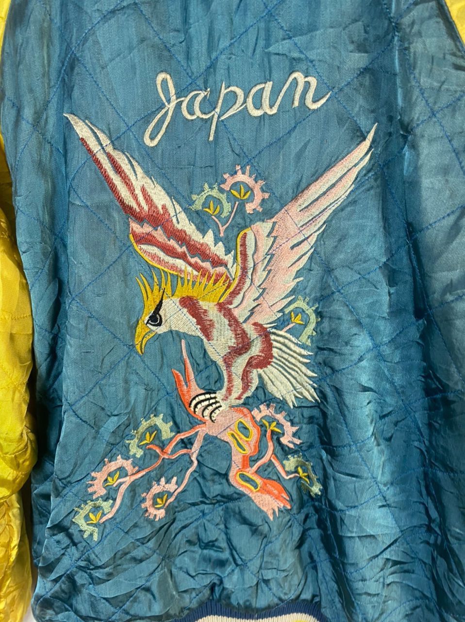Japanese Brand × Vintage Rare🔥vintage Sukajan reversible rayon jacket by pin ball Size US M / EU 48-50 / 2 - 20 Thumbnail