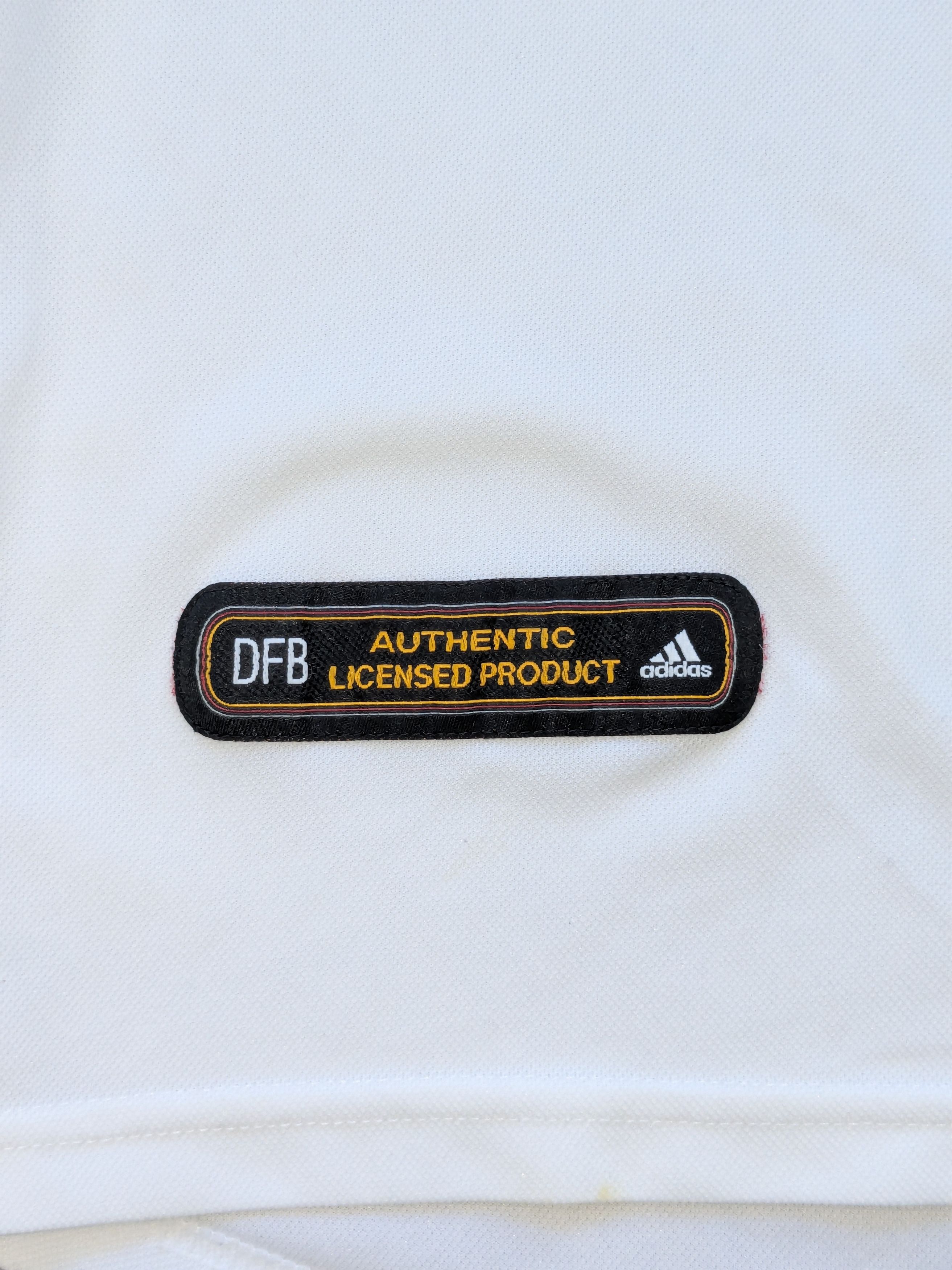 Adidas Vintage 1999 Adidas Germany soccer t shirt Size US L / EU 52-54 / 3 - 3 Thumbnail