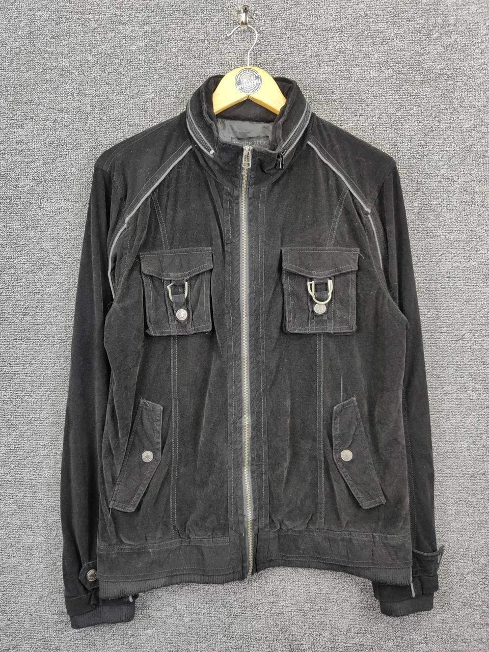In The Attic Vintage In The Attic Gothic Velvet Jacket Size US M / EU 48-50 / 2 - 1 Thumbnail