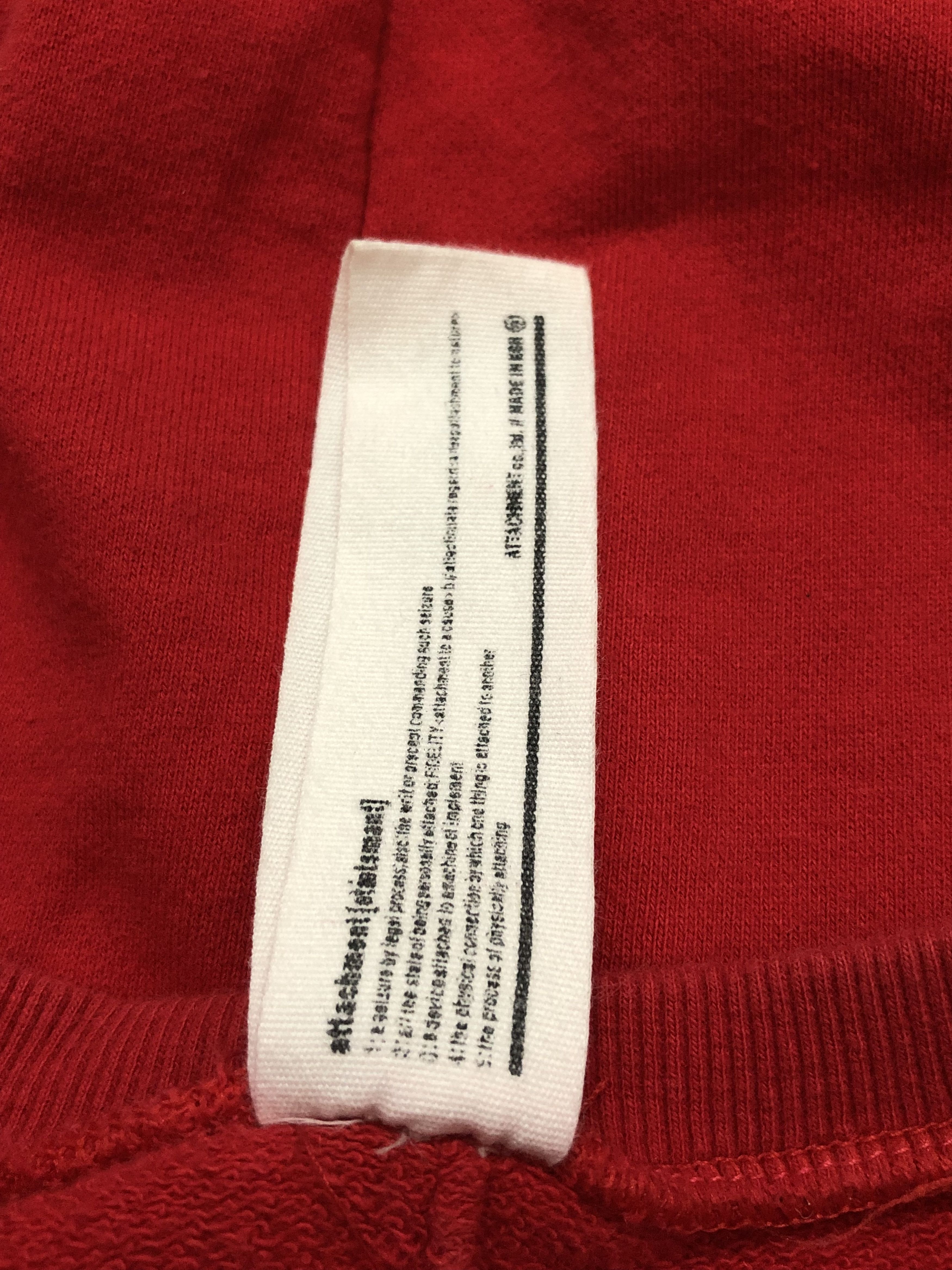 Designer Japanese Designer Attachment Korea Sweatshirt Size US M / EU 48-50 / 2 - 9 Thumbnail
