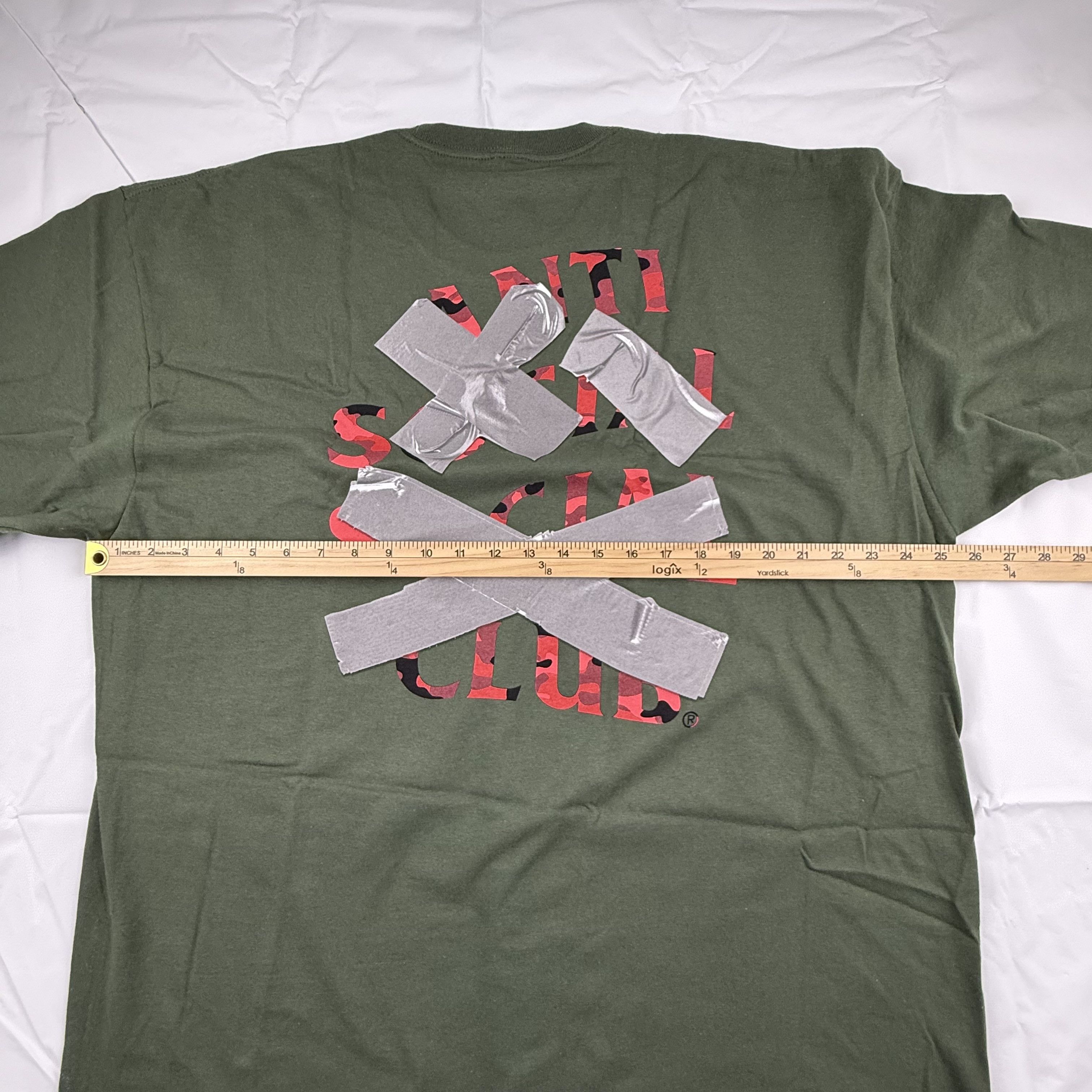 Anti Social Social Club Anti Social Social Club Duct TapeCamo Tee Shirt Mens Size US XXL / EU 58 / 5 - 6 Thumbnail