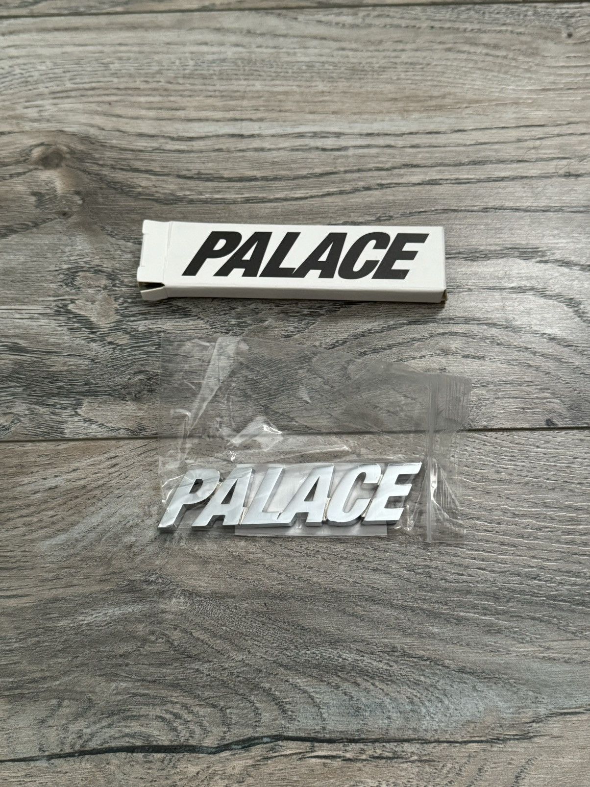 Palace Palace Skateboards Silver Car Badge - NEW Size ONE SIZE - 1 Thumbnail