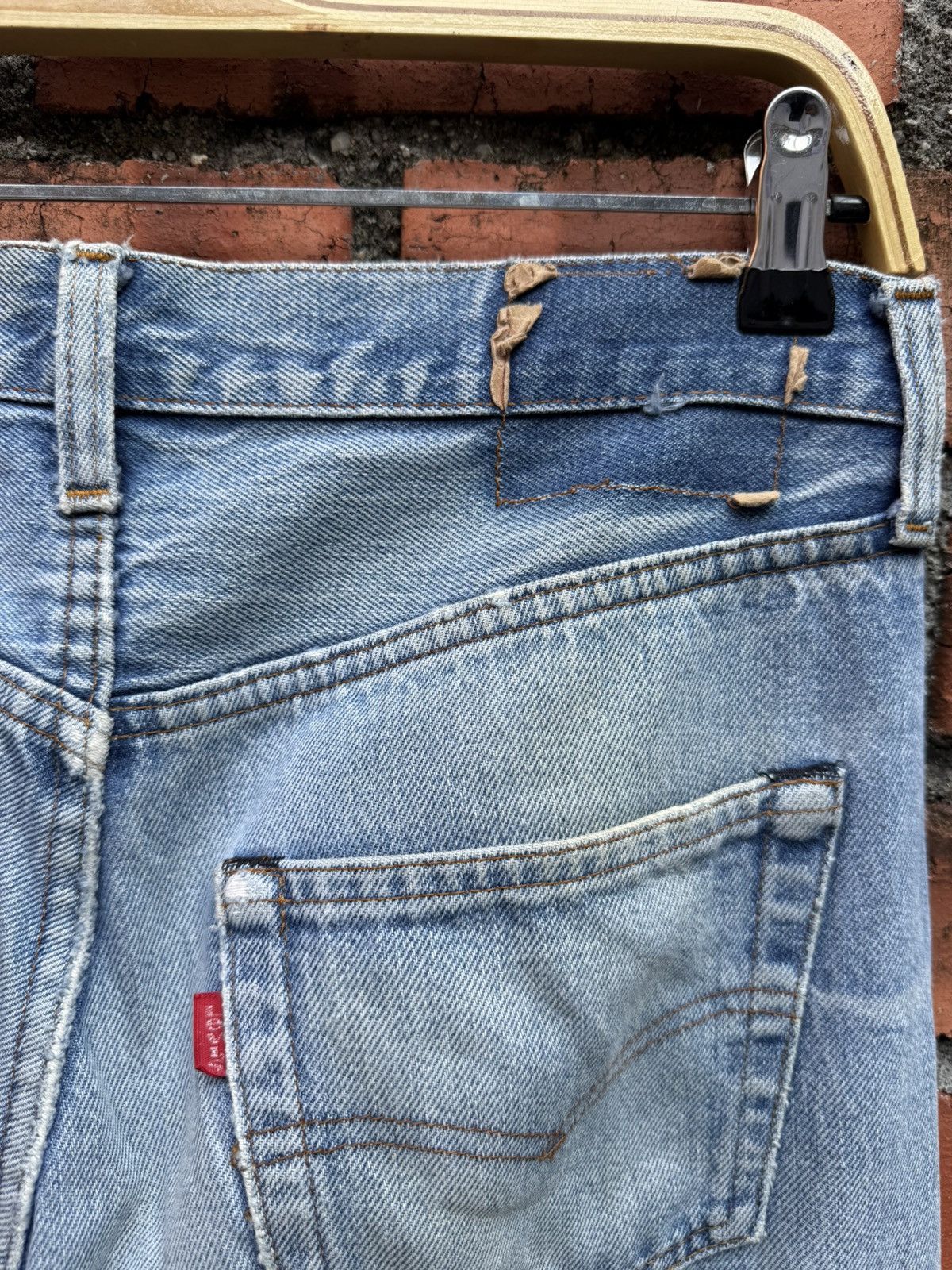 Levi's Vintage Clothing W32x31 Vintage levi’s 501 redline made in USA 80s Size US 32 / EU 48 - 4 Thumbnail