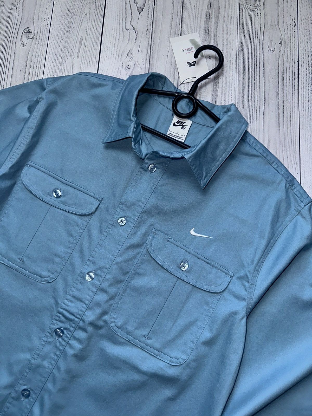 Other Nike SB overshot shirt logo blue rare size L Size US L / EU 52-54 / 3 - 2 Thumbnail