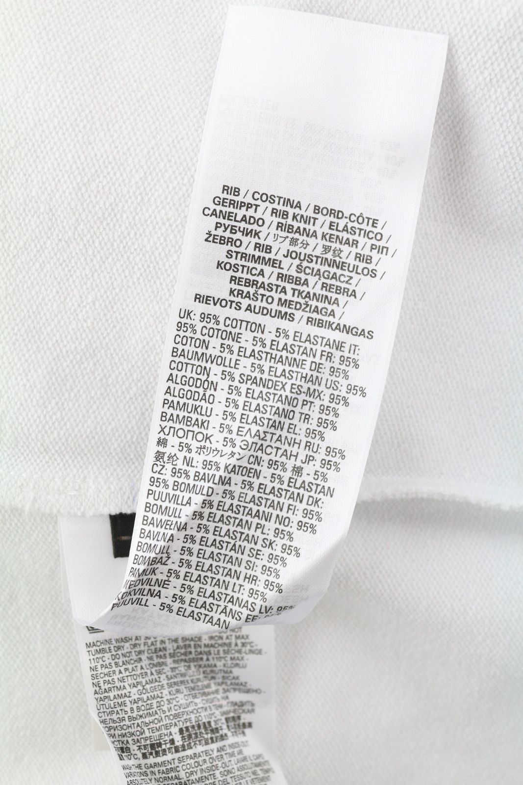 Diesel S-GINN-K26 S White Front Logo Sweatshirt 41025 Size US S / EU 44-46 / 1 - 8 Thumbnail
