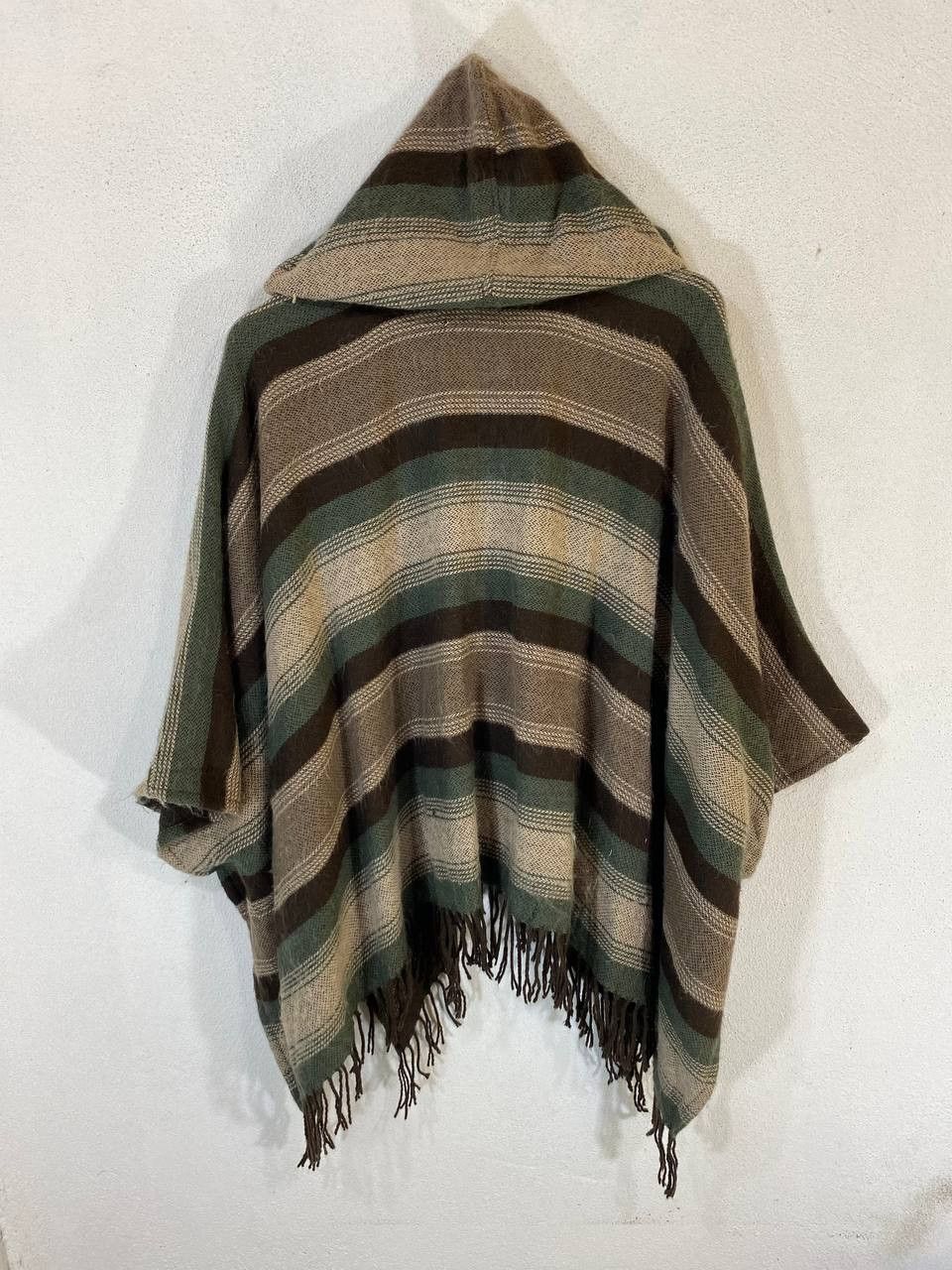 Japanese Brand clef de sol japanese brand poncho navajo style nice design Size ONE SIZE - 7 Thumbnail