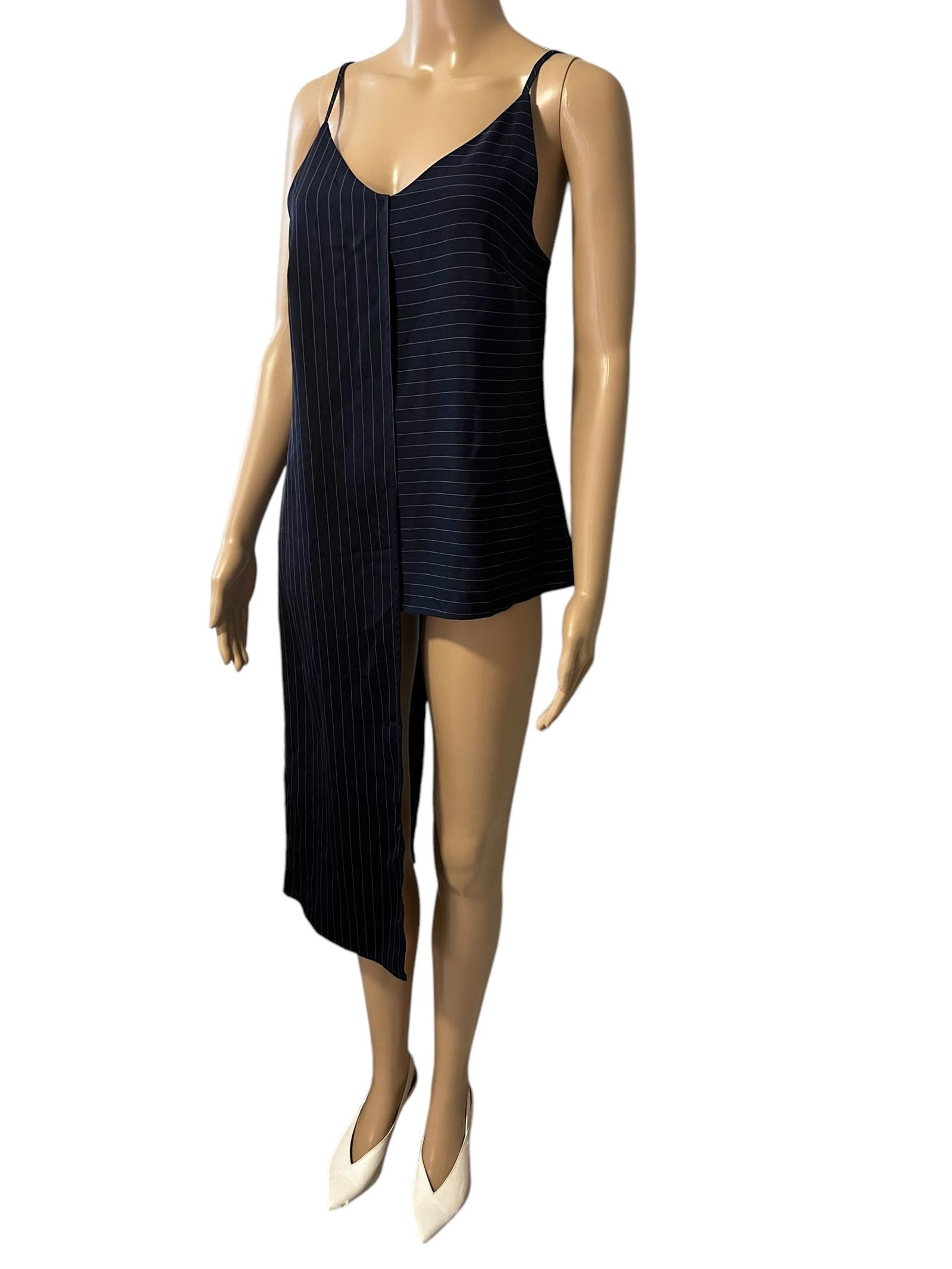 Designer Chic Striped Slip Dress Size S / US 4 / IT 40 - 2 Thumbnail