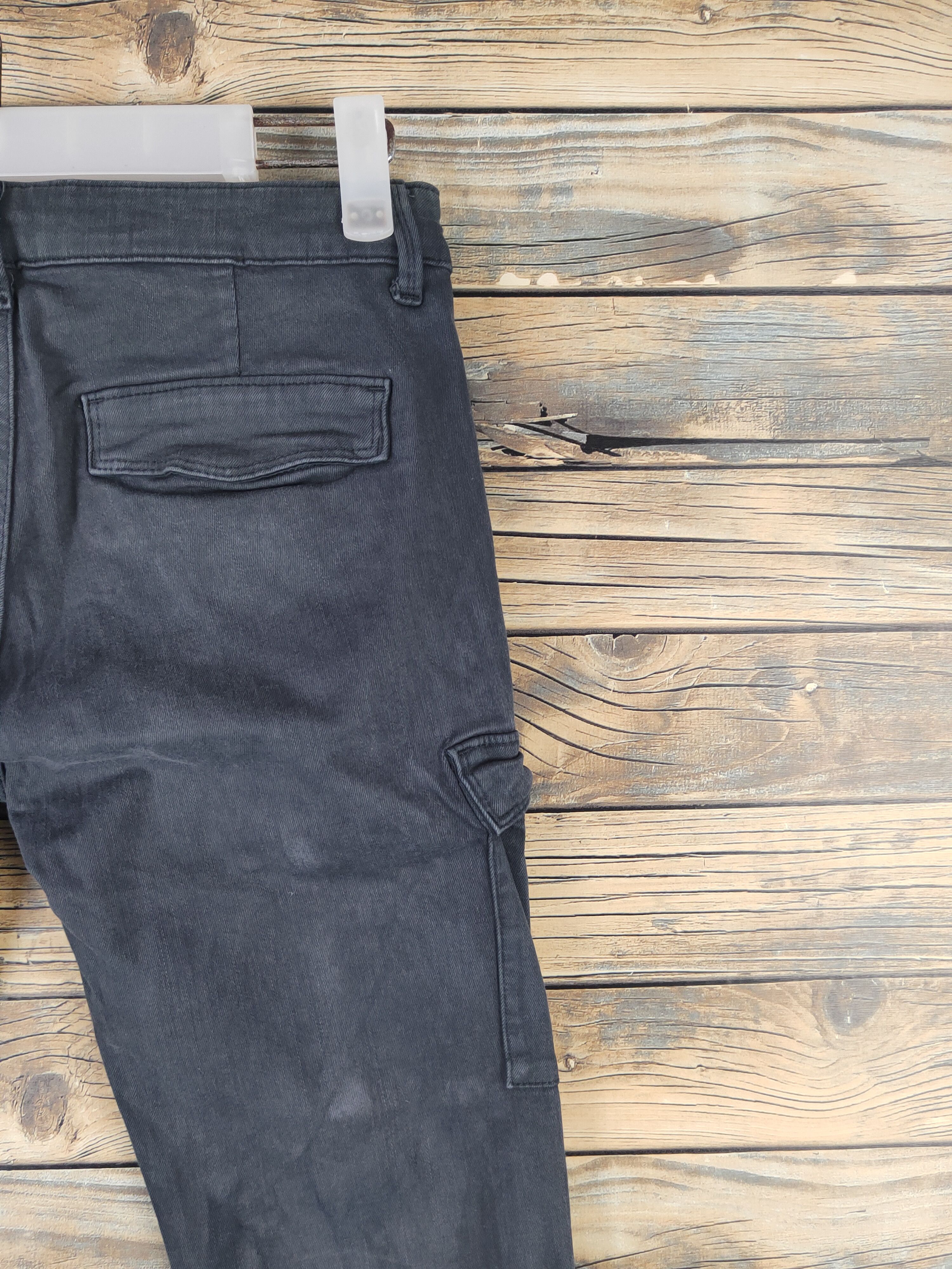 Japanese Brand DL Uniqlo Black Multipocket Cargo Pants #2614 Size US 26 / EU 42 - 10 Thumbnail