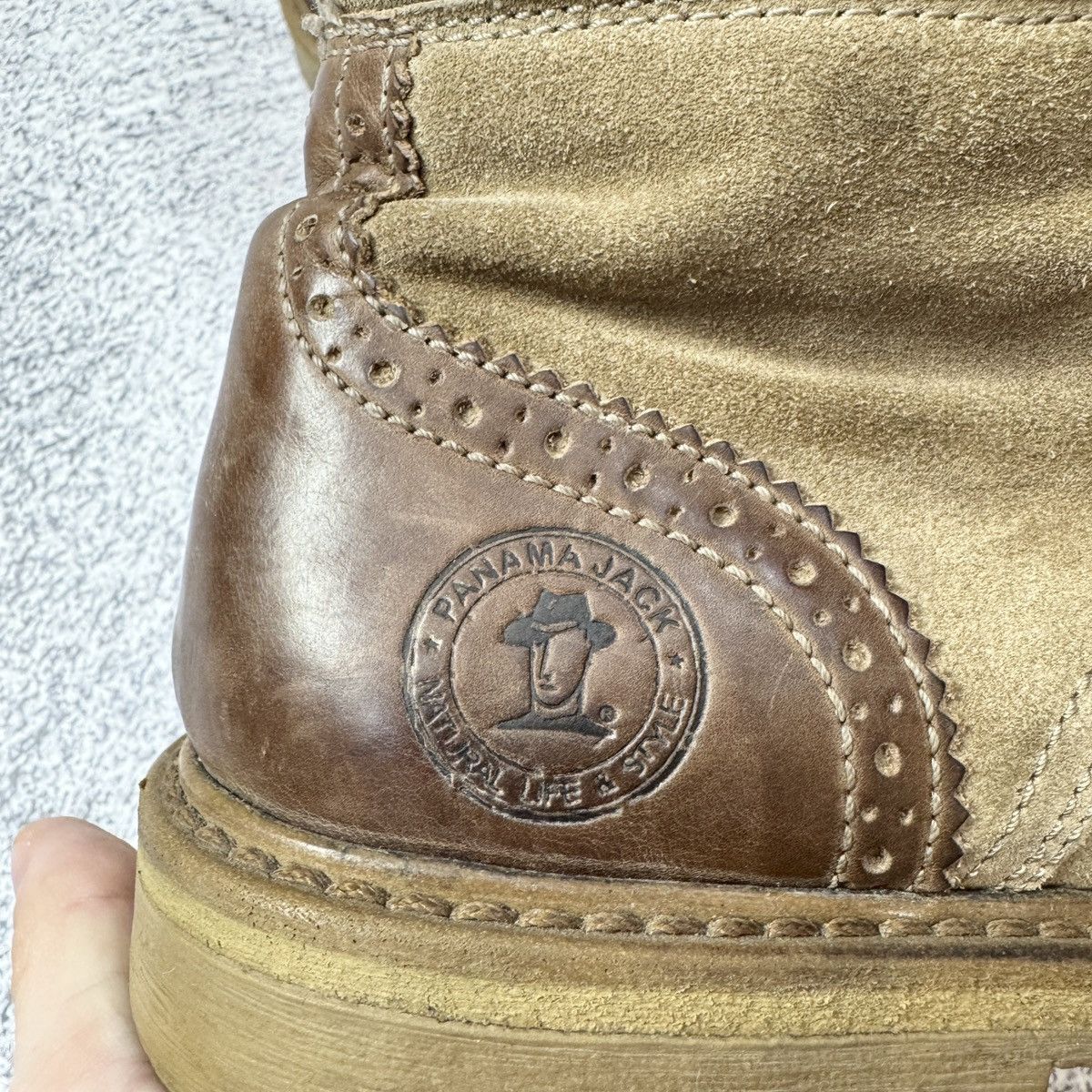 Designer × Panama Jack Panama Jack Brogue Boots US9 UK8 EU42 27cm Size US 9 / EU 42 - 9 Thumbnail