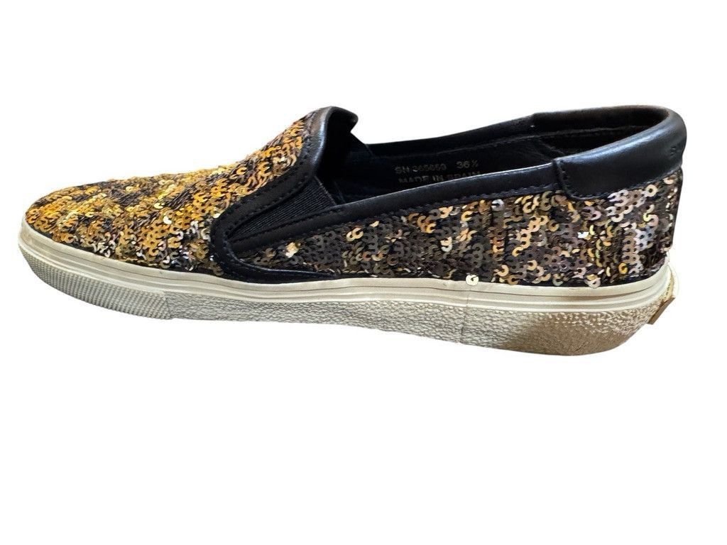 Saint Laurent Paris Saint Laurent Sequin Skate Sneakers in Box 6.5 US Size US 6.5 / IT 36.5 - 4 Thumbnail