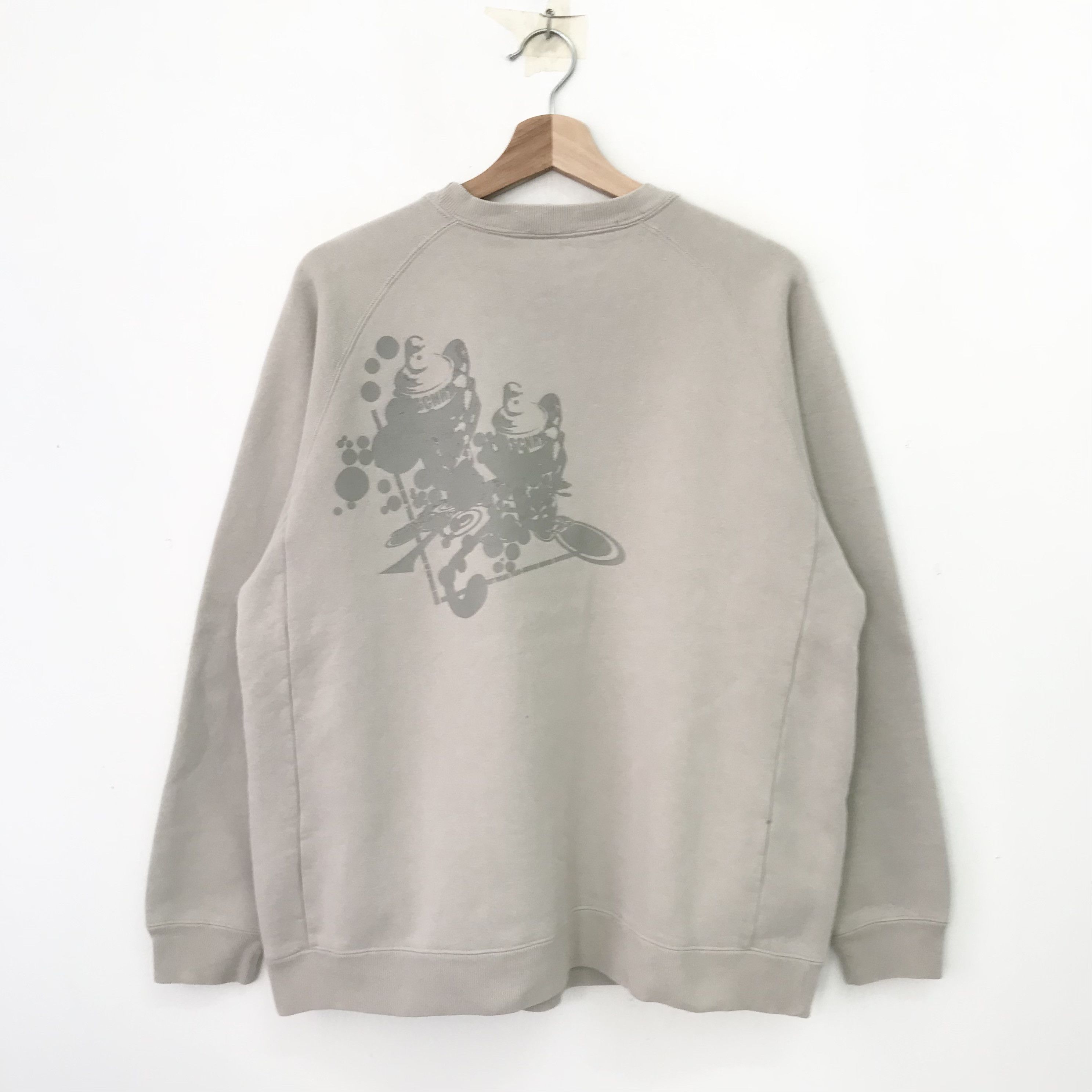 Vintage vintage gray sweatshirt - 531 Size US L / EU 52-54 / 3 - 2 Thumbnail