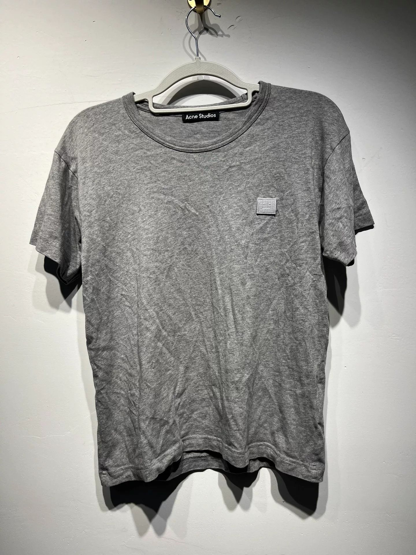 Acne Studios Acne Studios Cotton Gray T-Shirt XXS Women Size XXS / US 00 / IT 34 - 1 Thumbnail