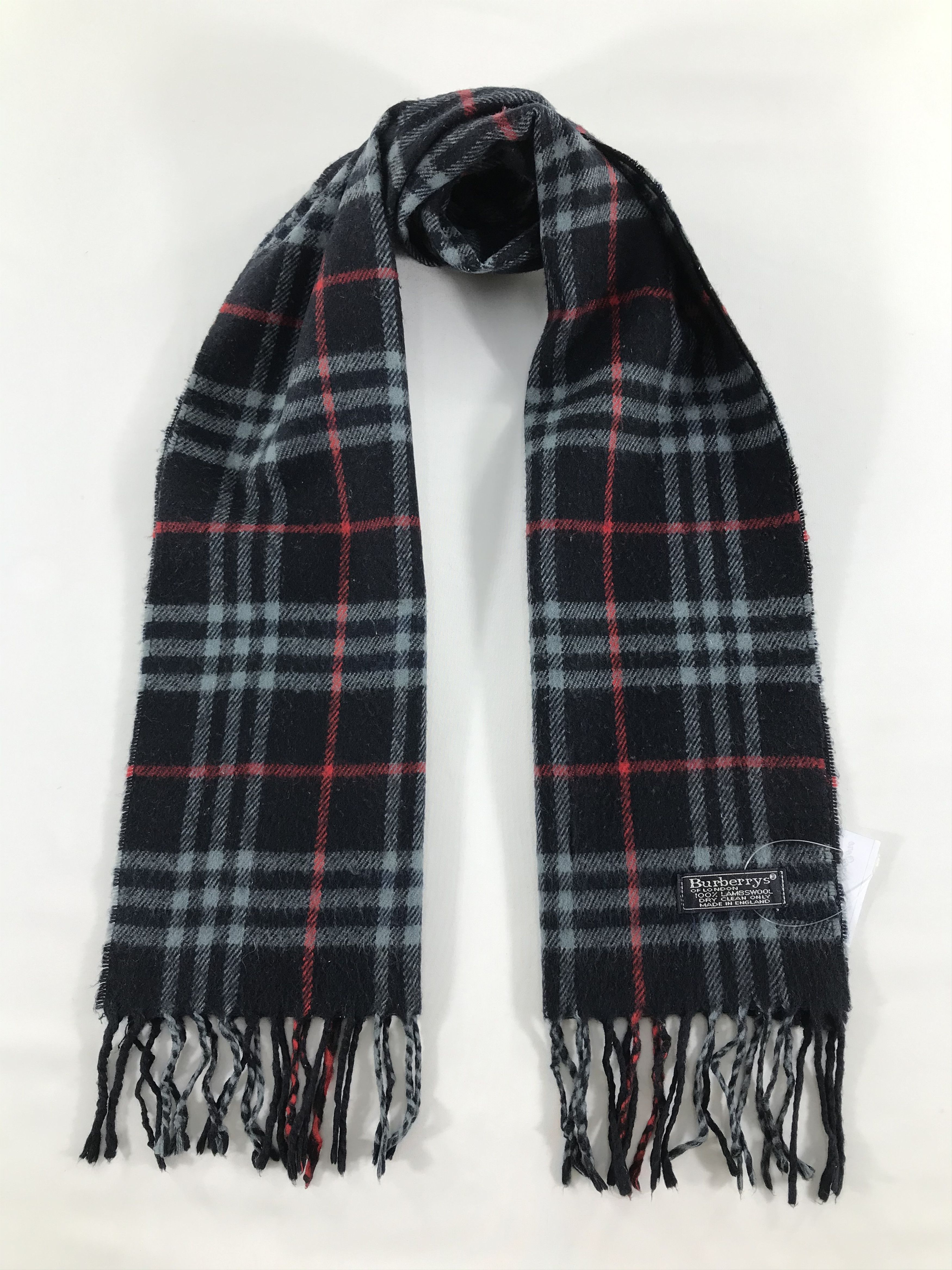 Burberry Vintage Burberry Scarf/Muffler/Neckwear MF1425 Size ONE SIZE - 1 Thumbnail