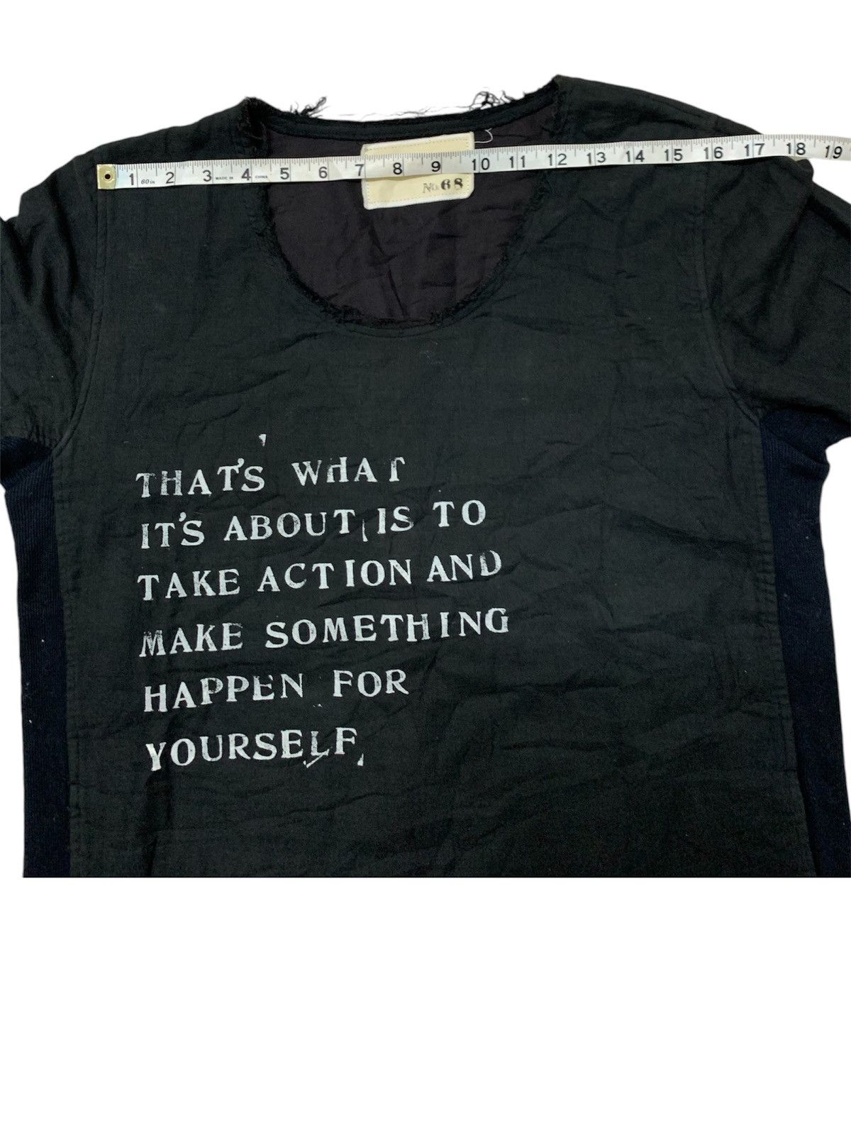 Japanese Brand No68 Sedinationaries Long sleeves tshirt Size US S / EU 44-46 / 1 - 3 Thumbnail