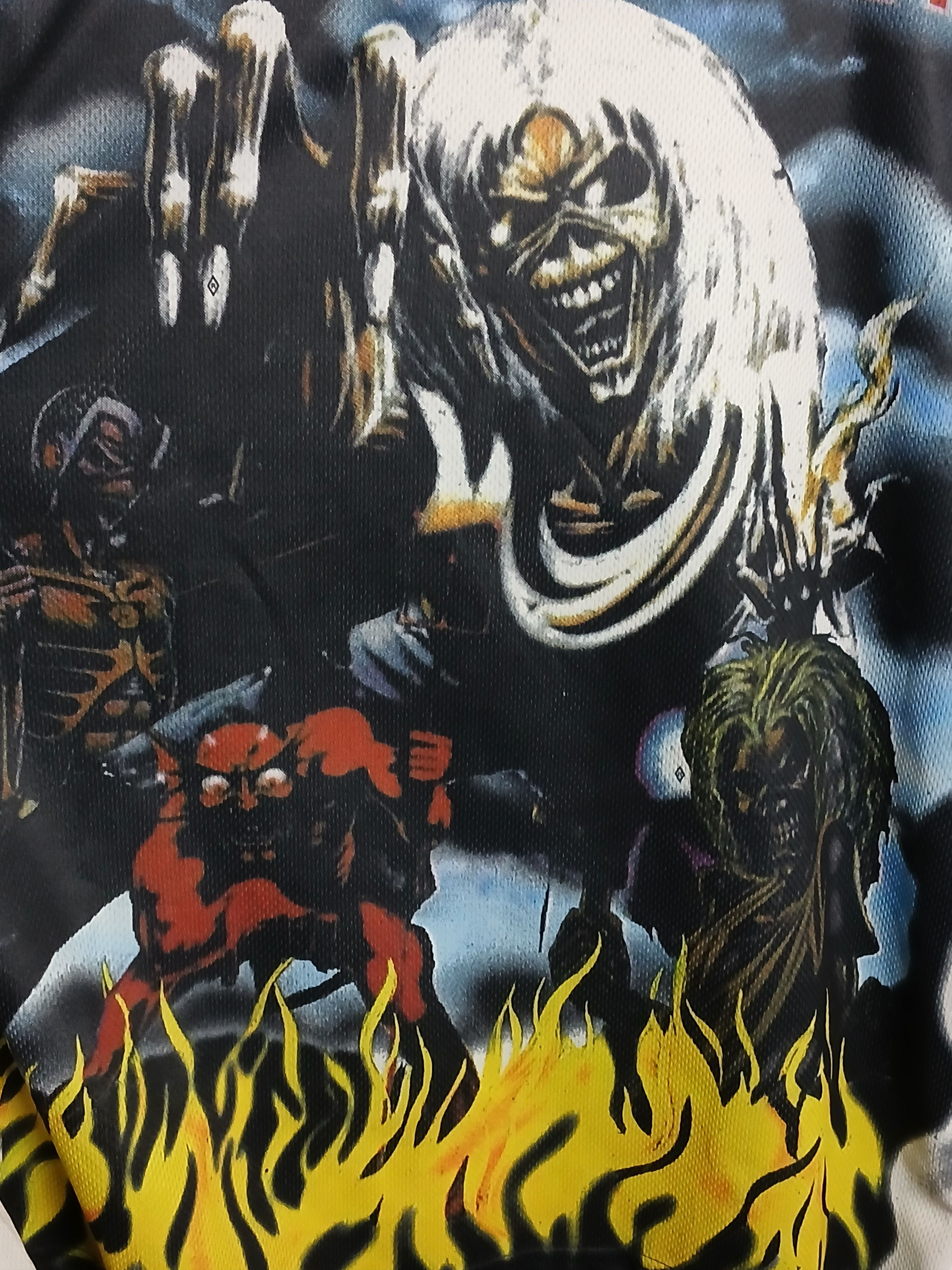 Band Tees × Iron Maiden Iron Maiden T-Shirt Size US XXL / EU 58 / 5 - 3 Thumbnail