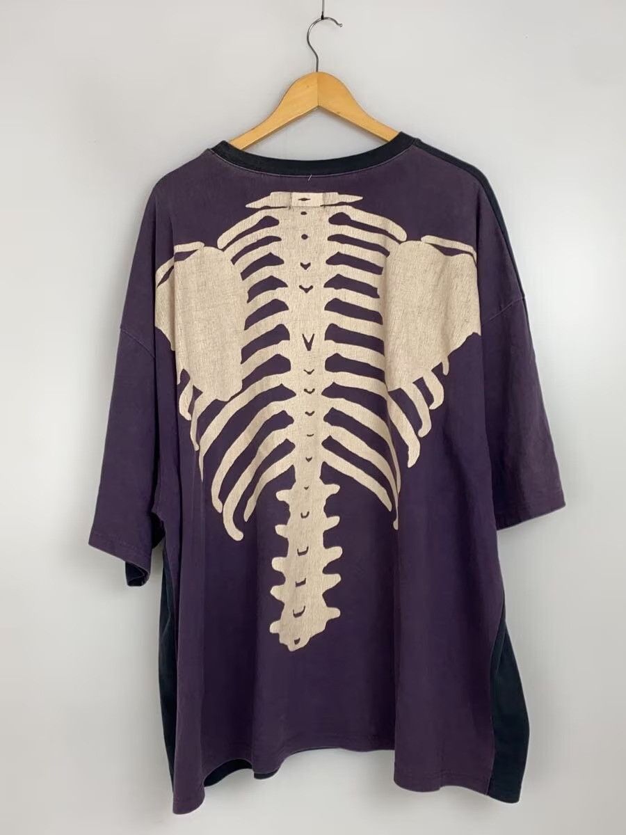 Kapital × Kapital Kountry Kapital Kountry Bone Skeleton Purple T