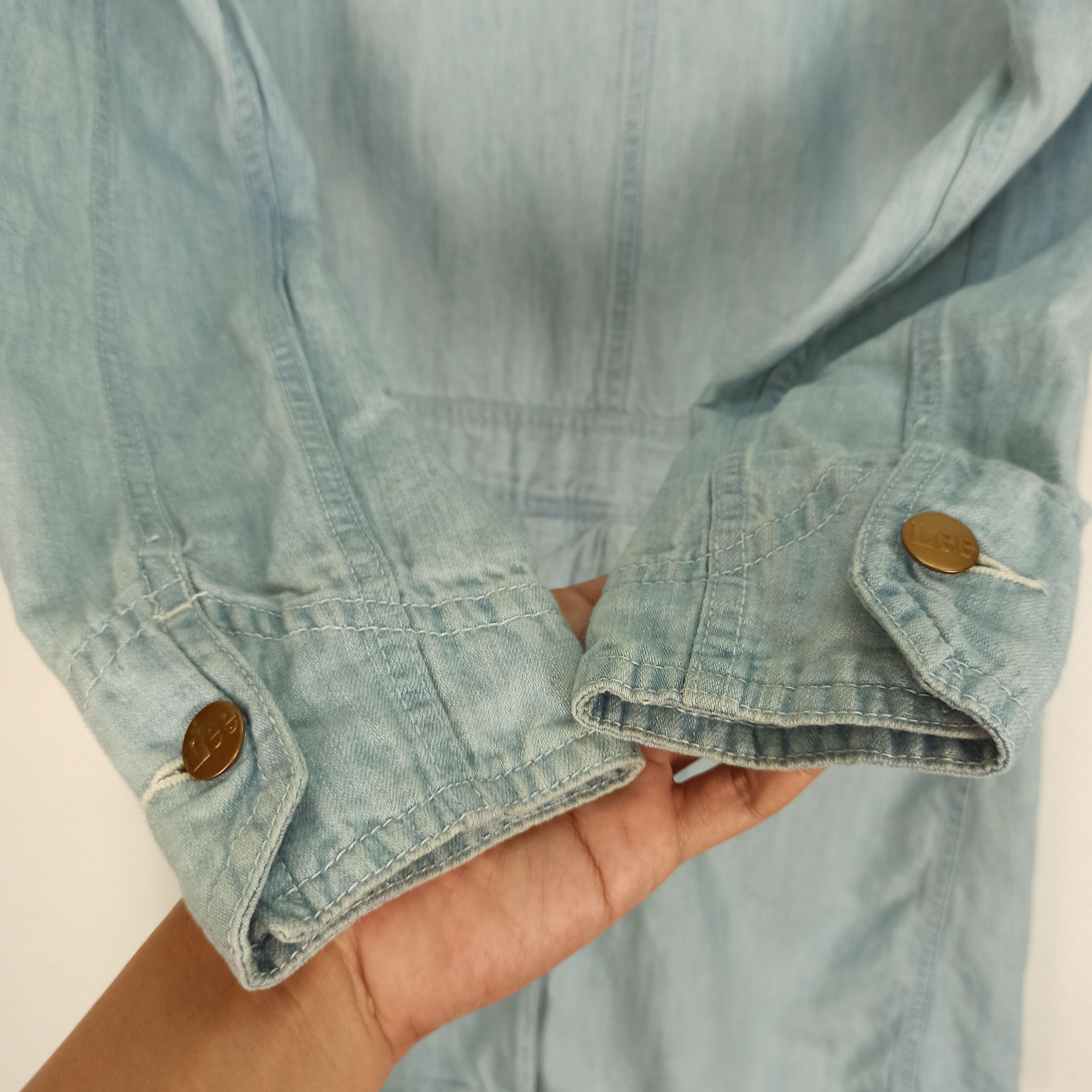 Lee VINTAGE LEE LEESURE WEAR LINEN BLEND COVERALL WORK JACKET Size US M / EU 48-50 / 2 - 7 Thumbnail