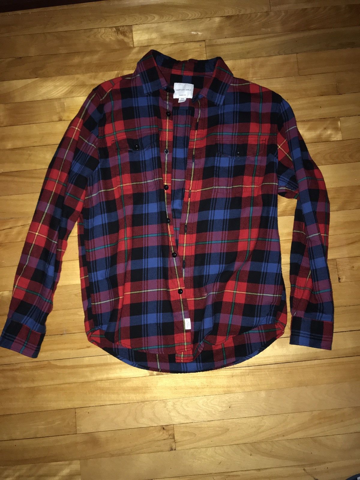 American Eagle Outfitters × Vintage Plaid Flannel Classic Fit Size US M / EU 48-50 / 2 - 1 Preview