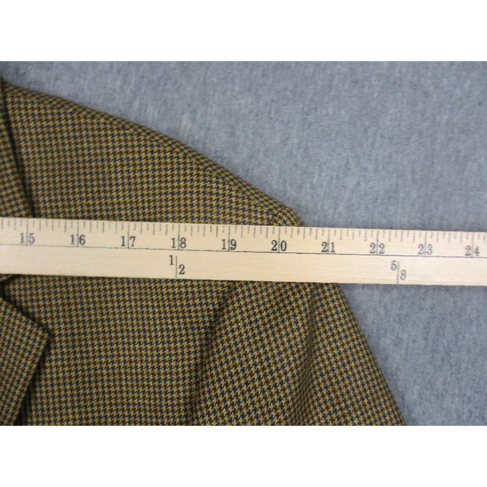 Brooks Brothers VINTAGE Brooks Brothers Sport Coat 346 Mens 46 M Brown Houndstooth Wool 2004 Size US S / EU 44-46 / 1 - 6 Thumbnail
