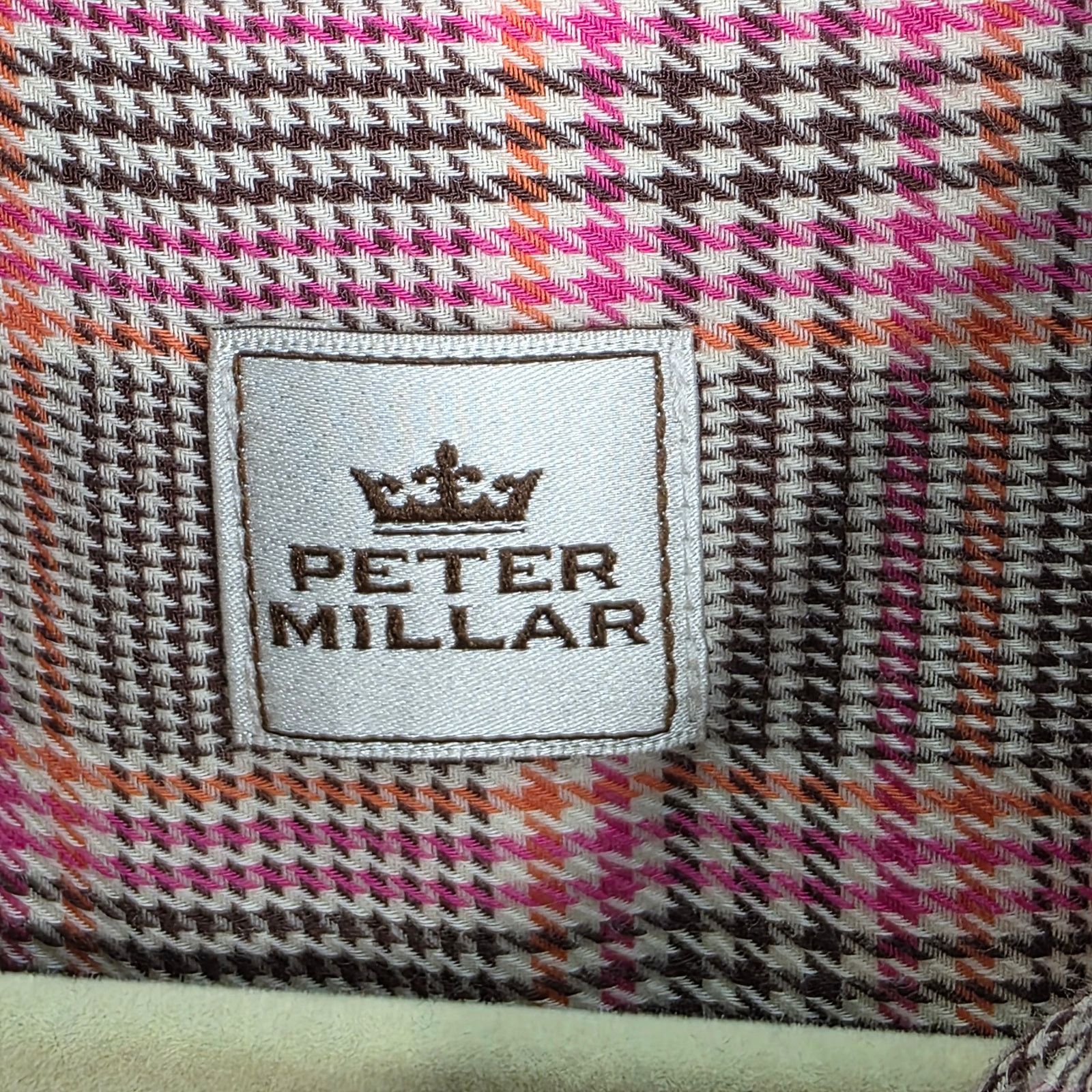 Peter Millar Peter Millar Button Front Men's Plaid Shirt Size Large Size US L / EU 52-54 / 3 - 3 Thumbnail