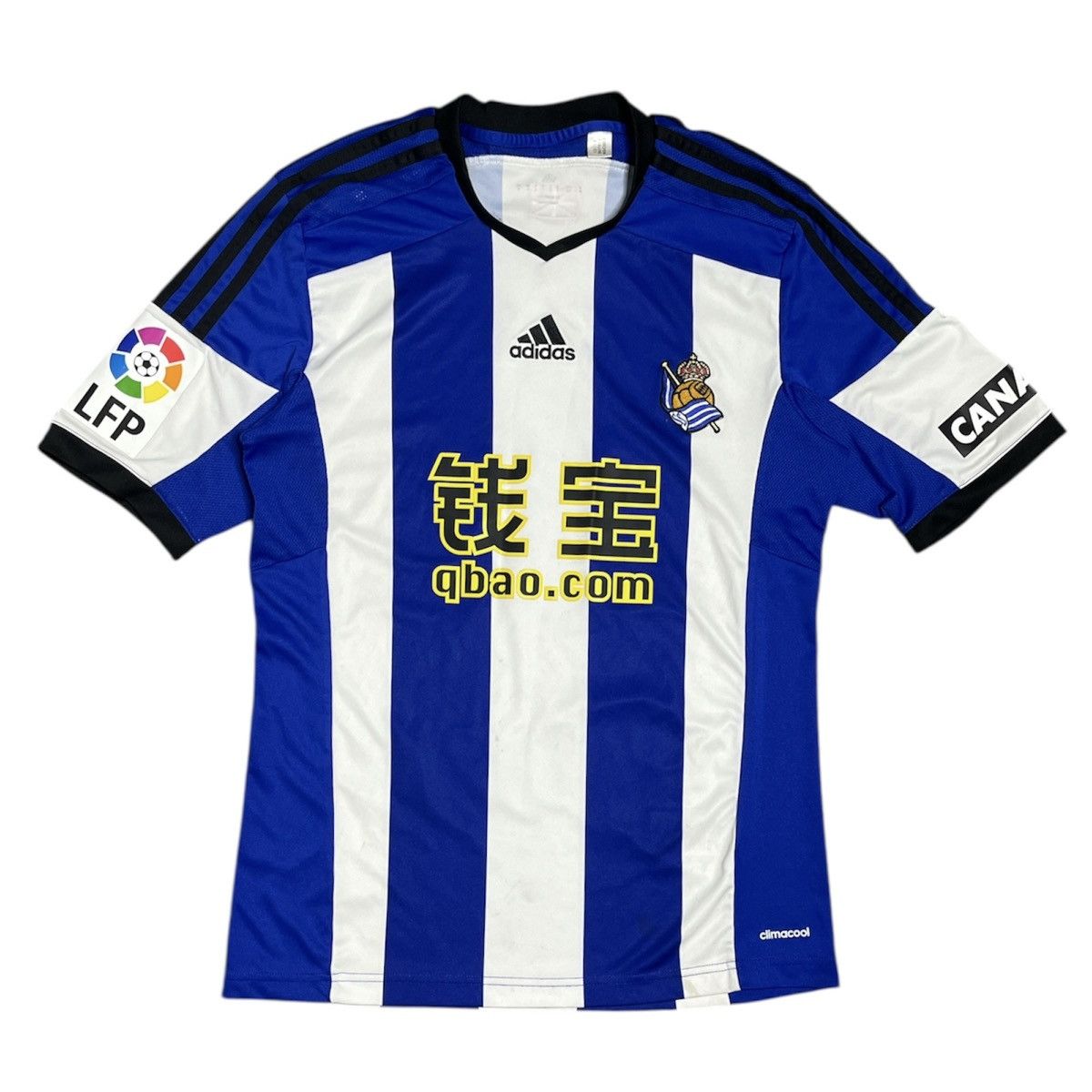Adidas × Vintage 2014-15 real sociedad football jersey Size US S / EU 44-46 / 1 - 1 Thumbnail
