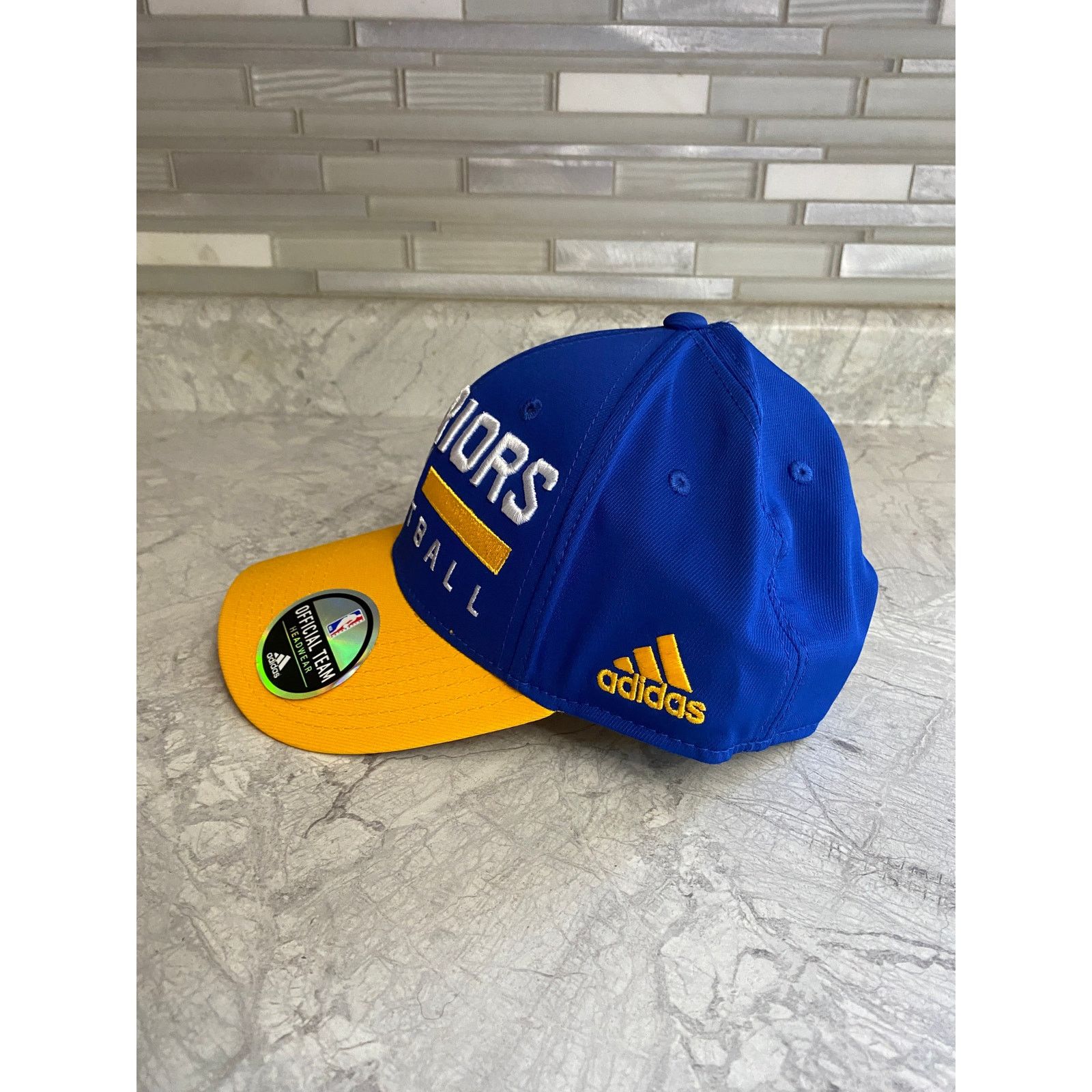 Adidas New Golden State Warriors Adidas NBA Snapback Hat Size ONE SIZE - 5 Thumbnail