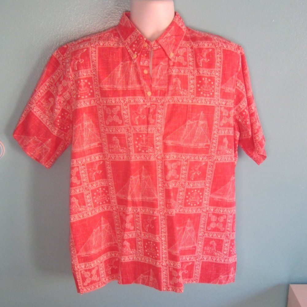 Reyn Spooner Reyn Spooner Vintage Aloha Shirt M Size US L / EU 52-54 / 3 - 9 Thumbnail