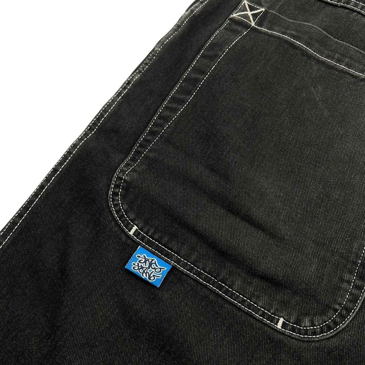 JNCO Vintage Jnco Embroidered Denim Shorts / Jorts - Waist: 34” Size US 34 / EU 50 - 5 Thumbnail