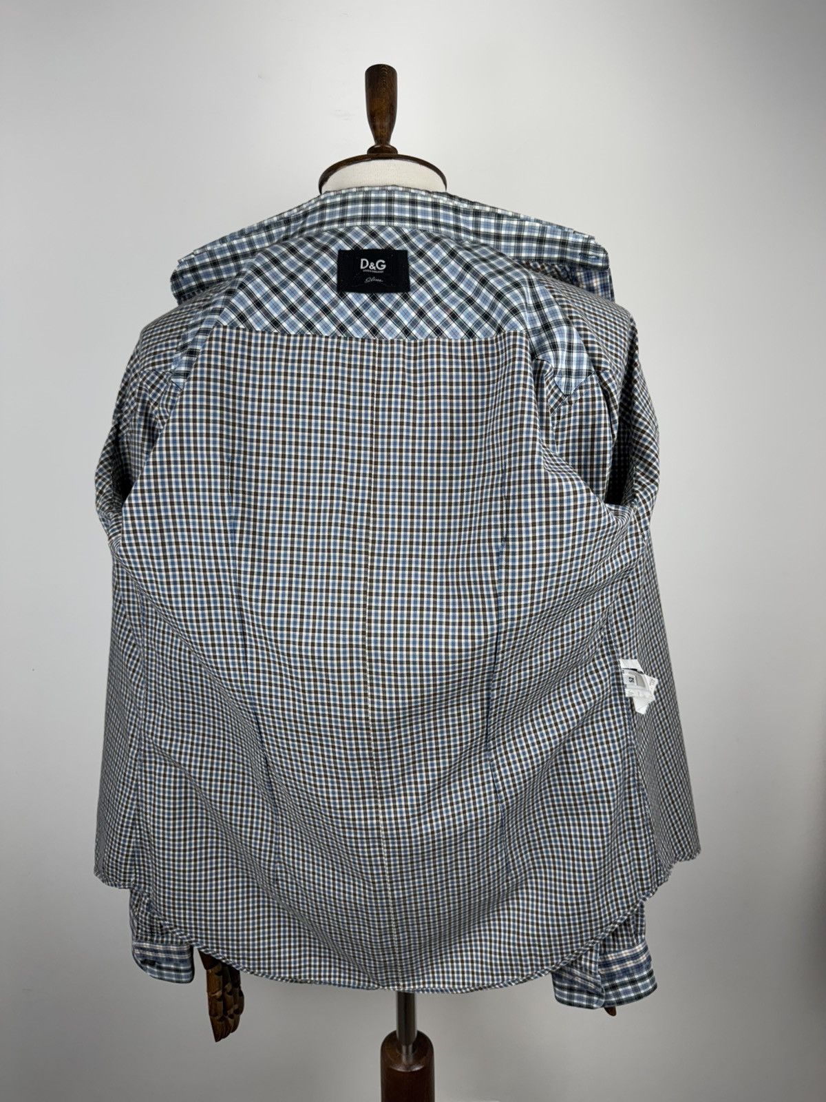 Dolce & Gabbana × Vintage Vintage Dolce Gabbana Long Sleeve Button Down Shirt size 52 Size US L / EU 52-54 / 3 - 7 Thumbnail