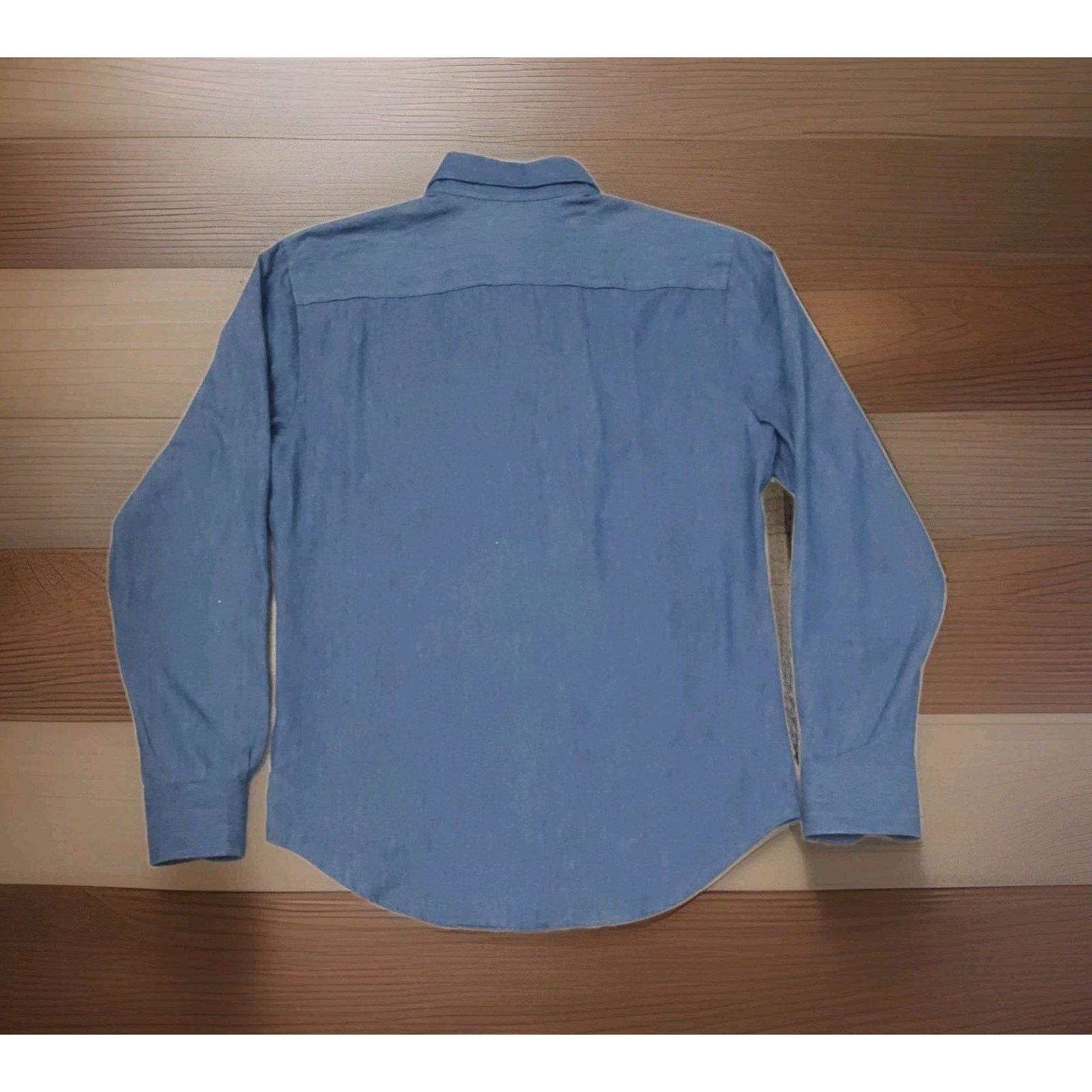 Naked & Famous Naked and Famous Shirt Denim Cotton Long Sleeve Button Down Size US M / EU 48-50 / 2 - 2 Thumbnail