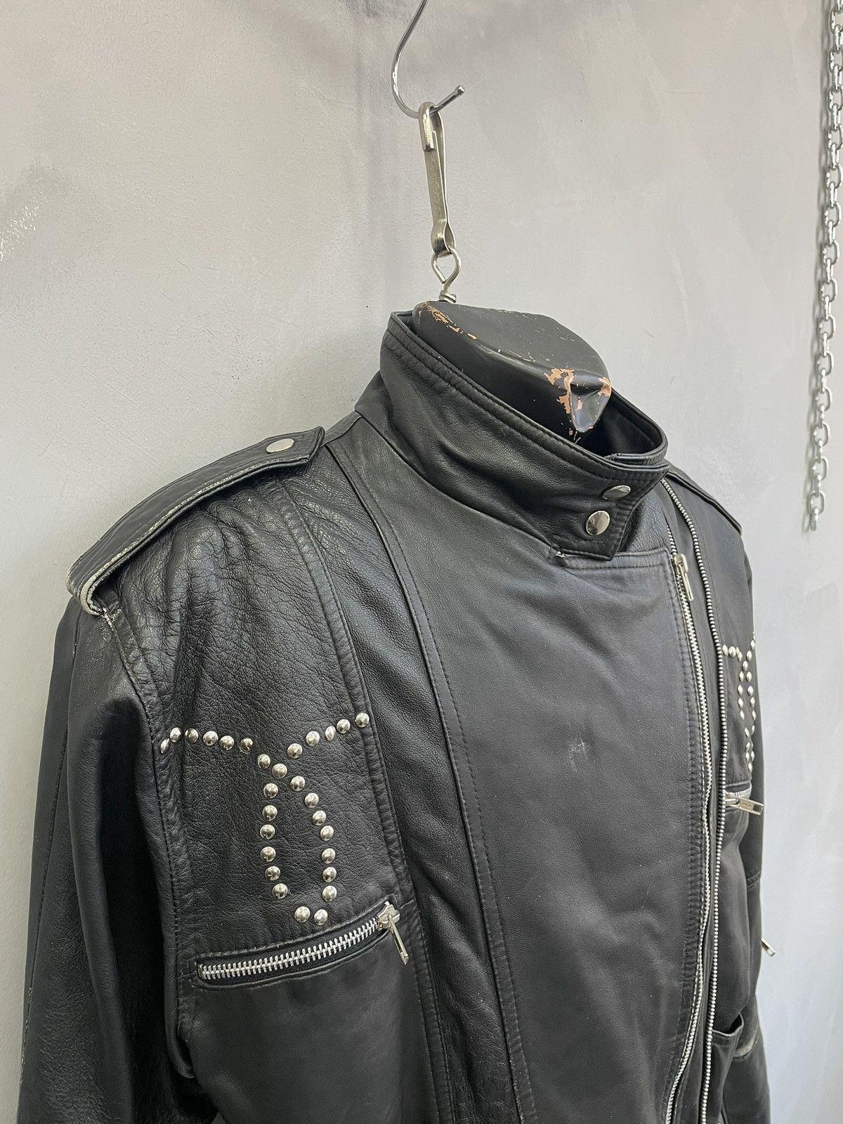 Harley Davidson If six was nine leather biker jacket 90s harley davidson Size US S / EU 44-46 / 1 - 8 Thumbnail