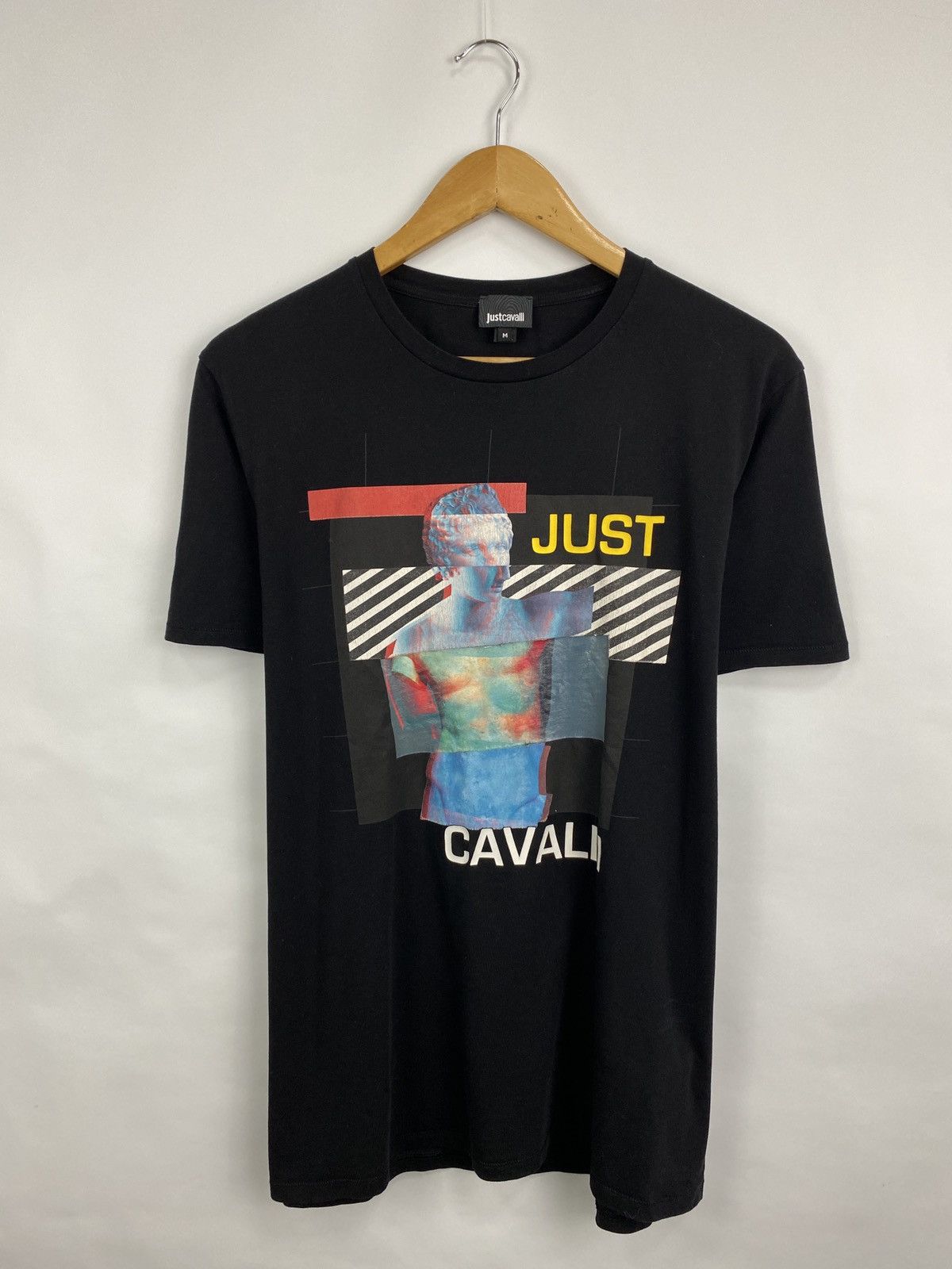 Just Cavalli × Roberto Cavalli Roberto Just Cavalli 3d Print T-Shirt Rare Retro Hype Y2K Size US M / EU 48-50 / 2 - 3 Thumbnail