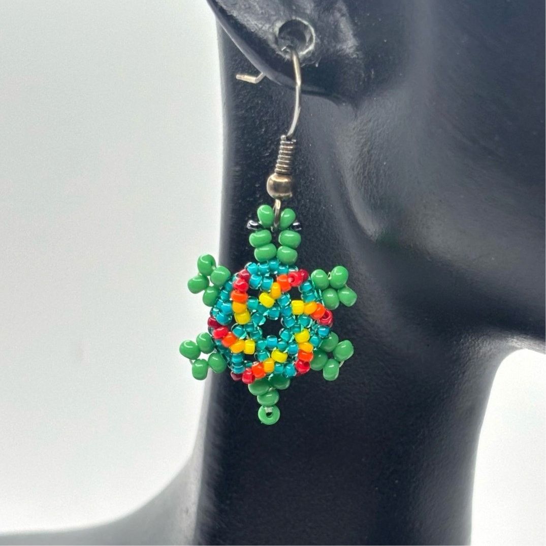 Other Vintage Green Christmas Earrings Size ONE SIZE - 1 Thumbnail